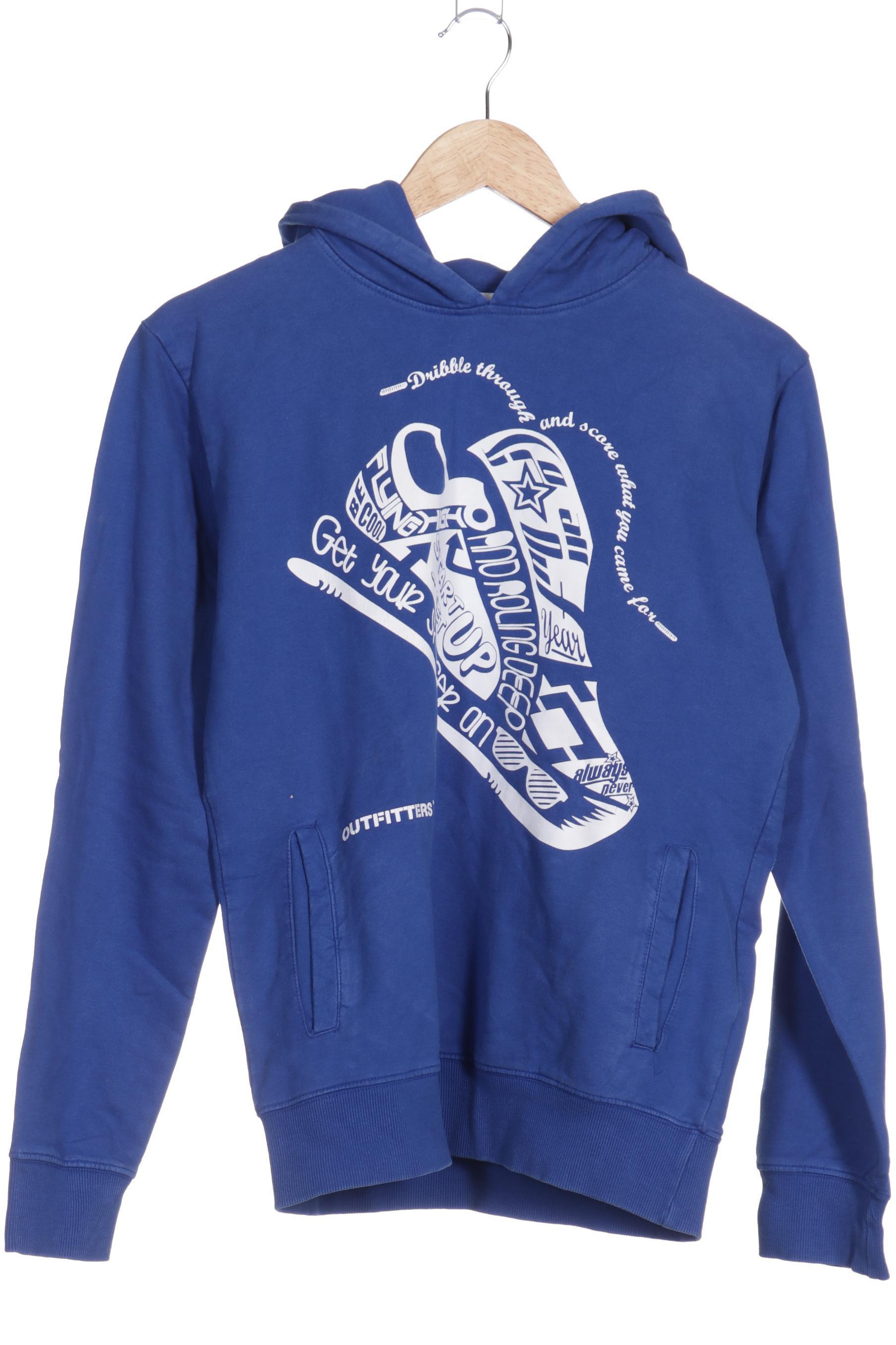 Thumbnail - Outfitters Nation Herren Kapuzenpullover, blau, Gr.