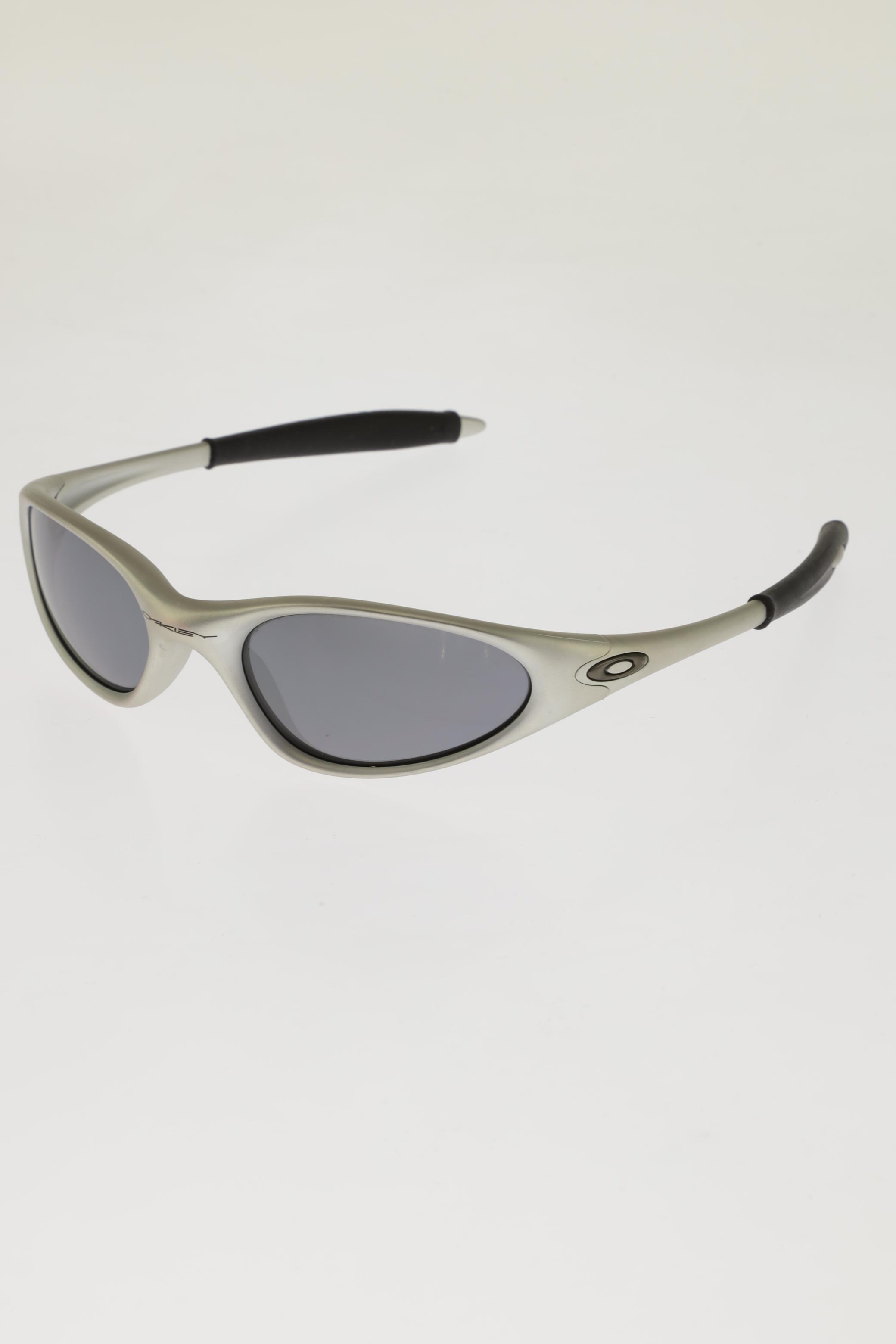 

Oakley Herren Sonnenbrille, silber, Gr.