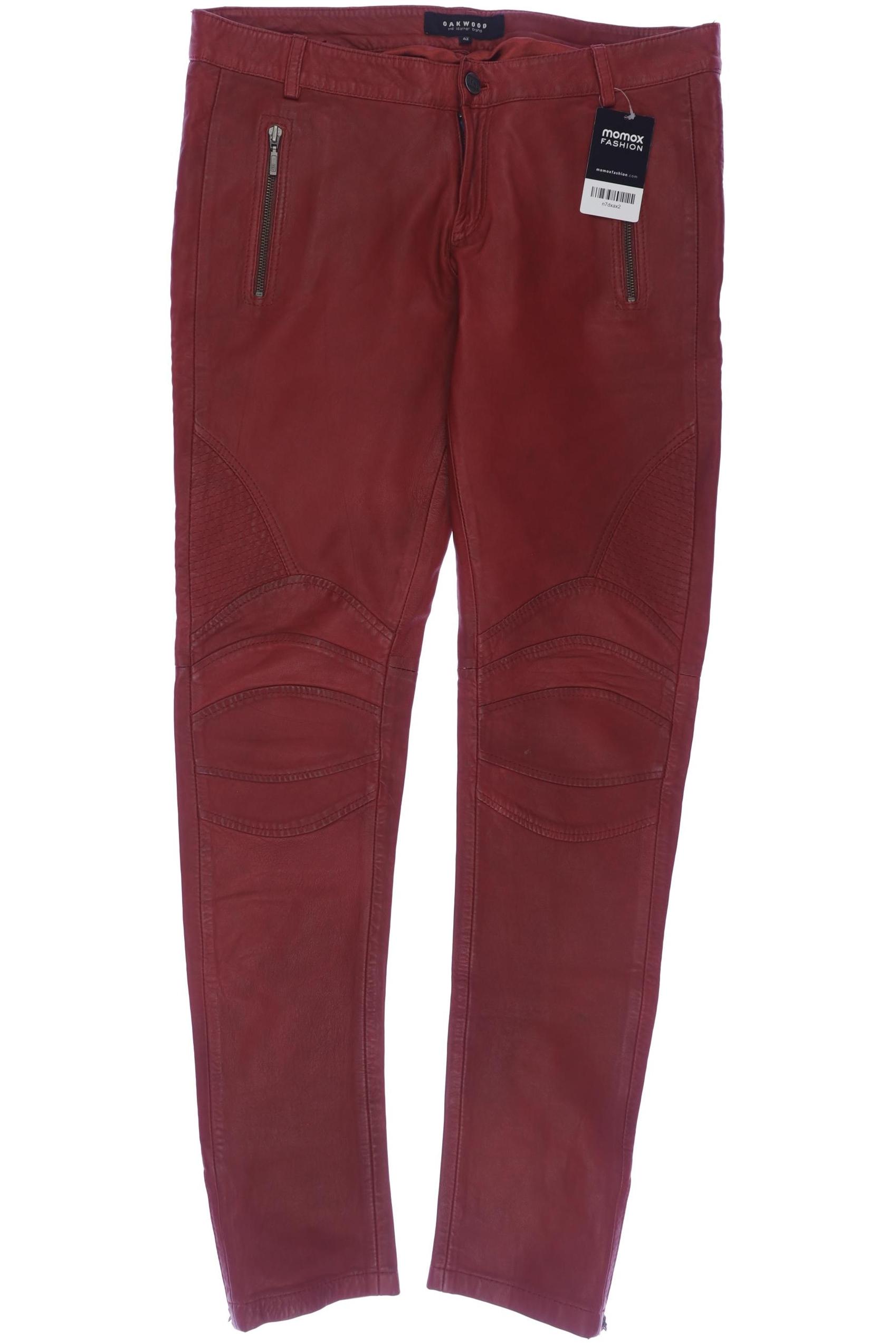 Thumbnail - Oakwood Damen Stoffhose, rot, Gr. 42