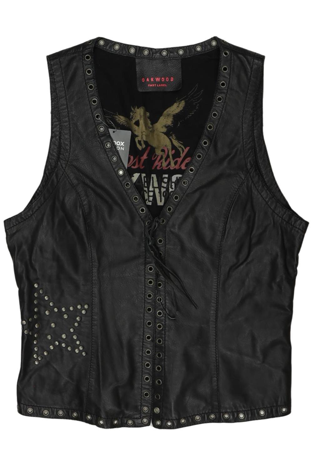 

Oakwood Damen Weste, schwarz, Gr. 38