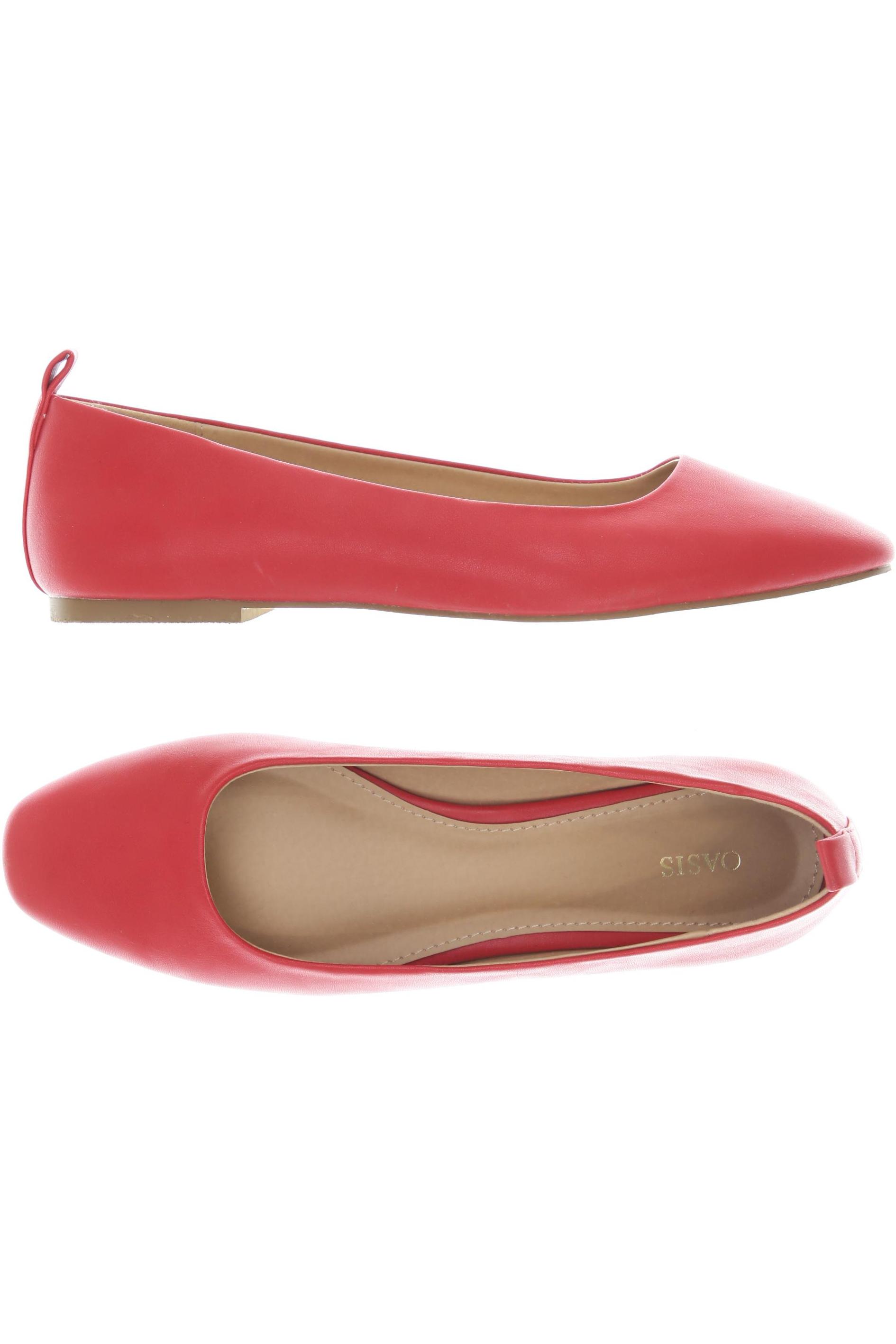 

oasis Damen Ballerinas, rot, Gr. 39
