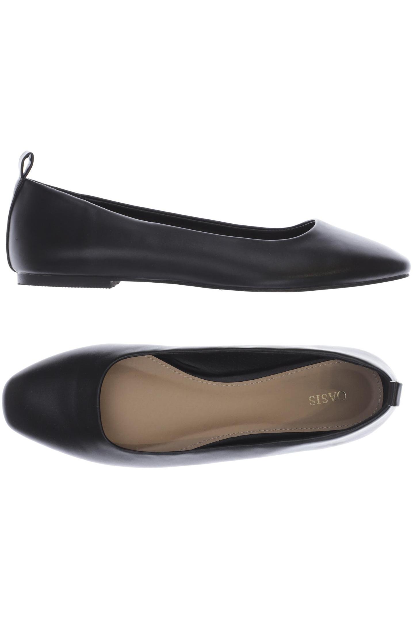 

oasis Damen Ballerinas, schwarz, Gr. 39