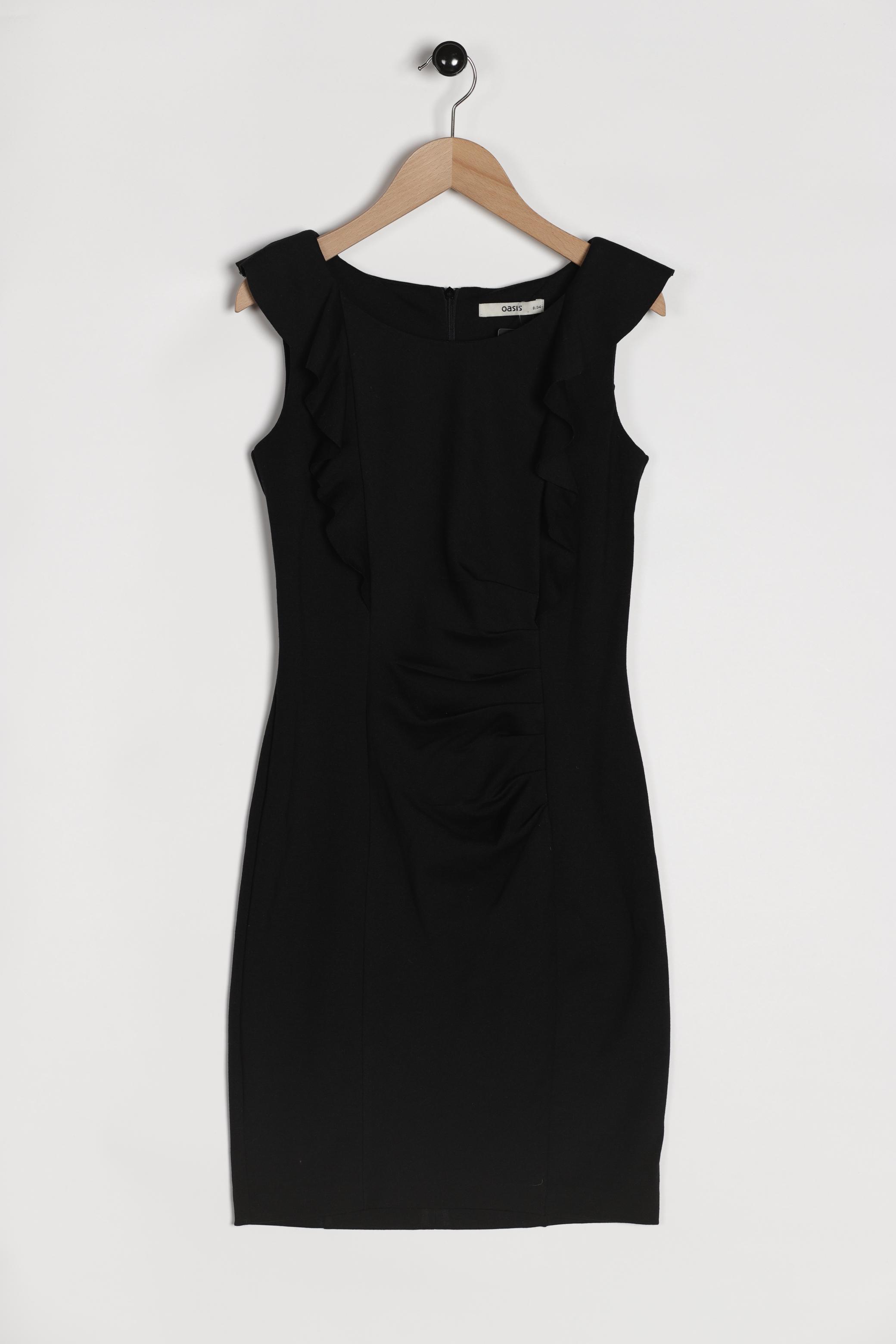 

oasis Damen Kleid, schwarz, Gr. 34