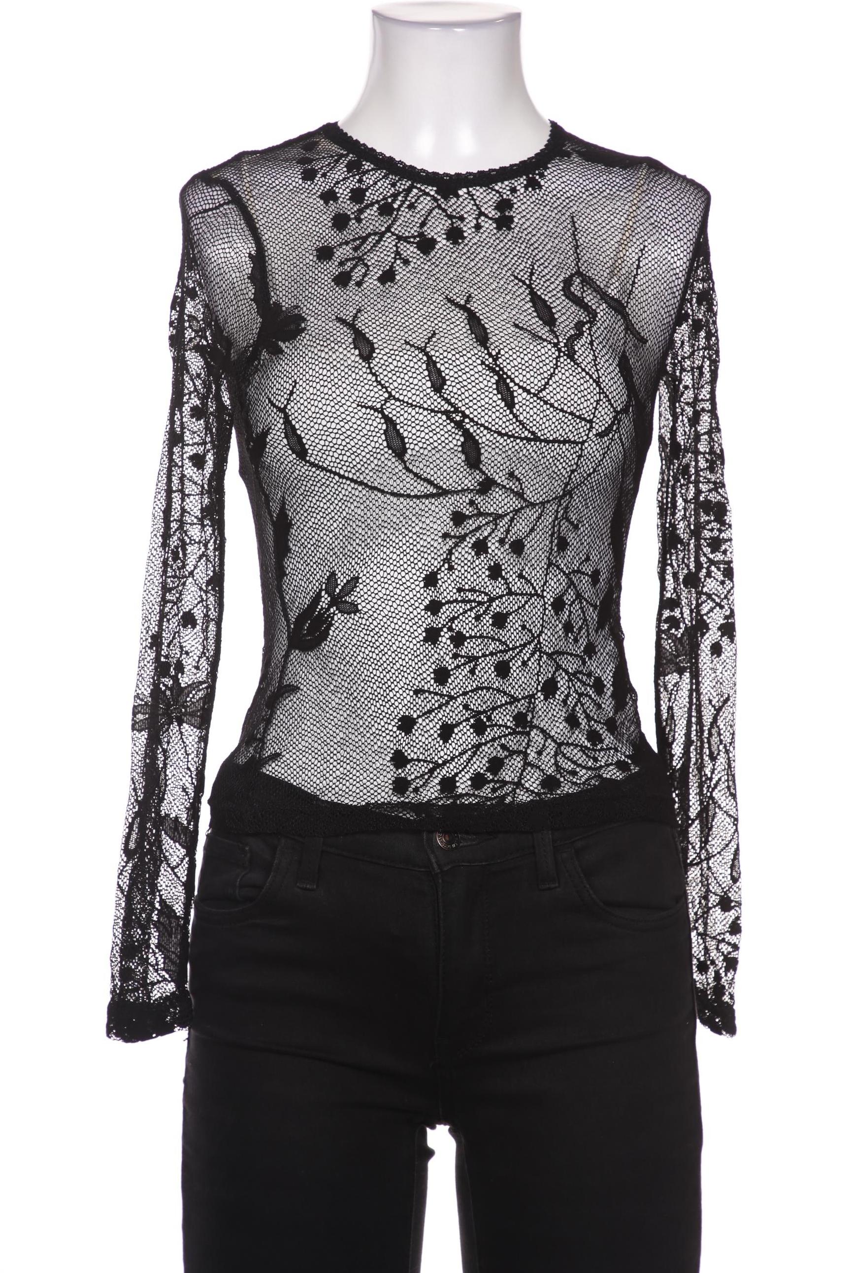 

oasis Damen Langarmshirt, schwarz, Gr. 36