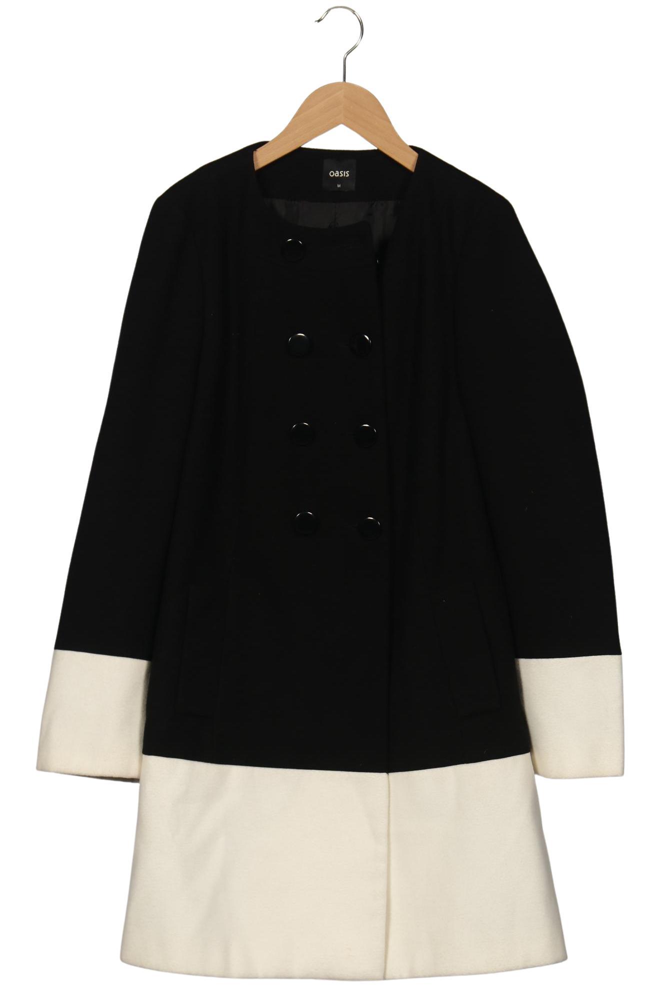 

oasis Damen Mantel, schwarz, Gr. 38