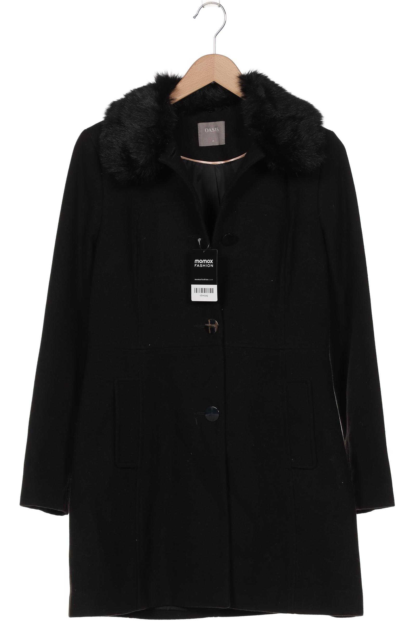 

oasis Damen Mantel, schwarz, Gr. 38