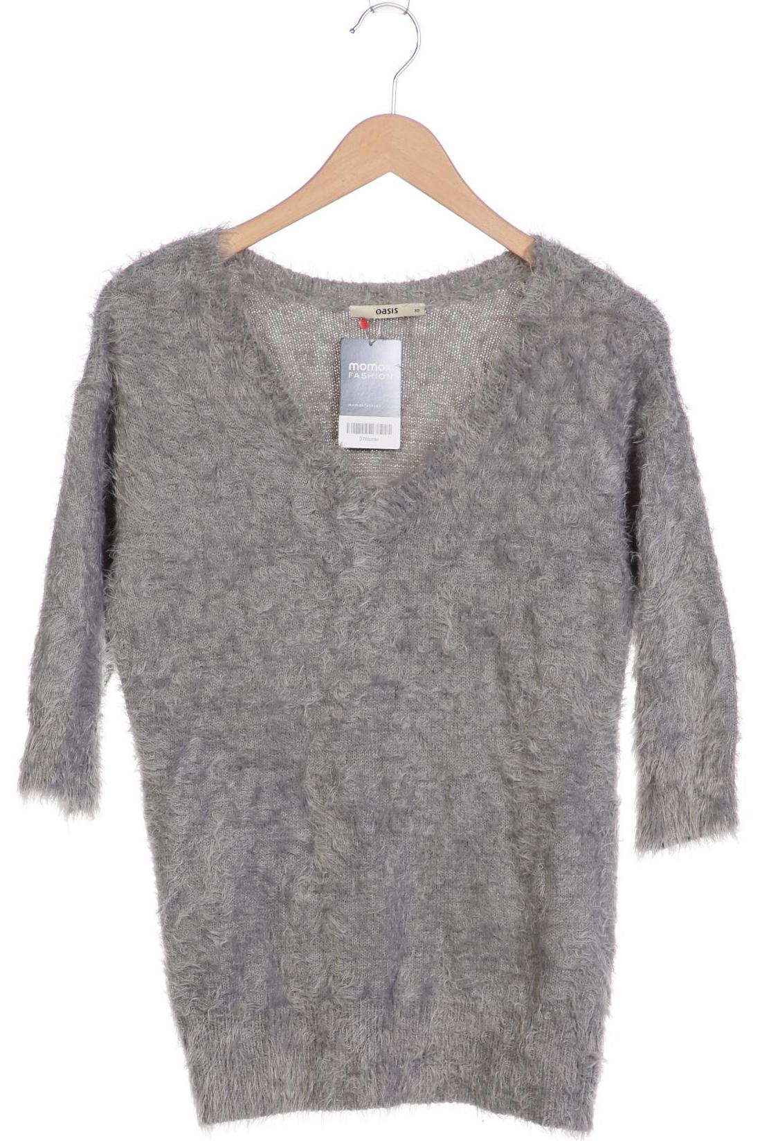 

oasis Damen Pullover, grau, Gr. 34