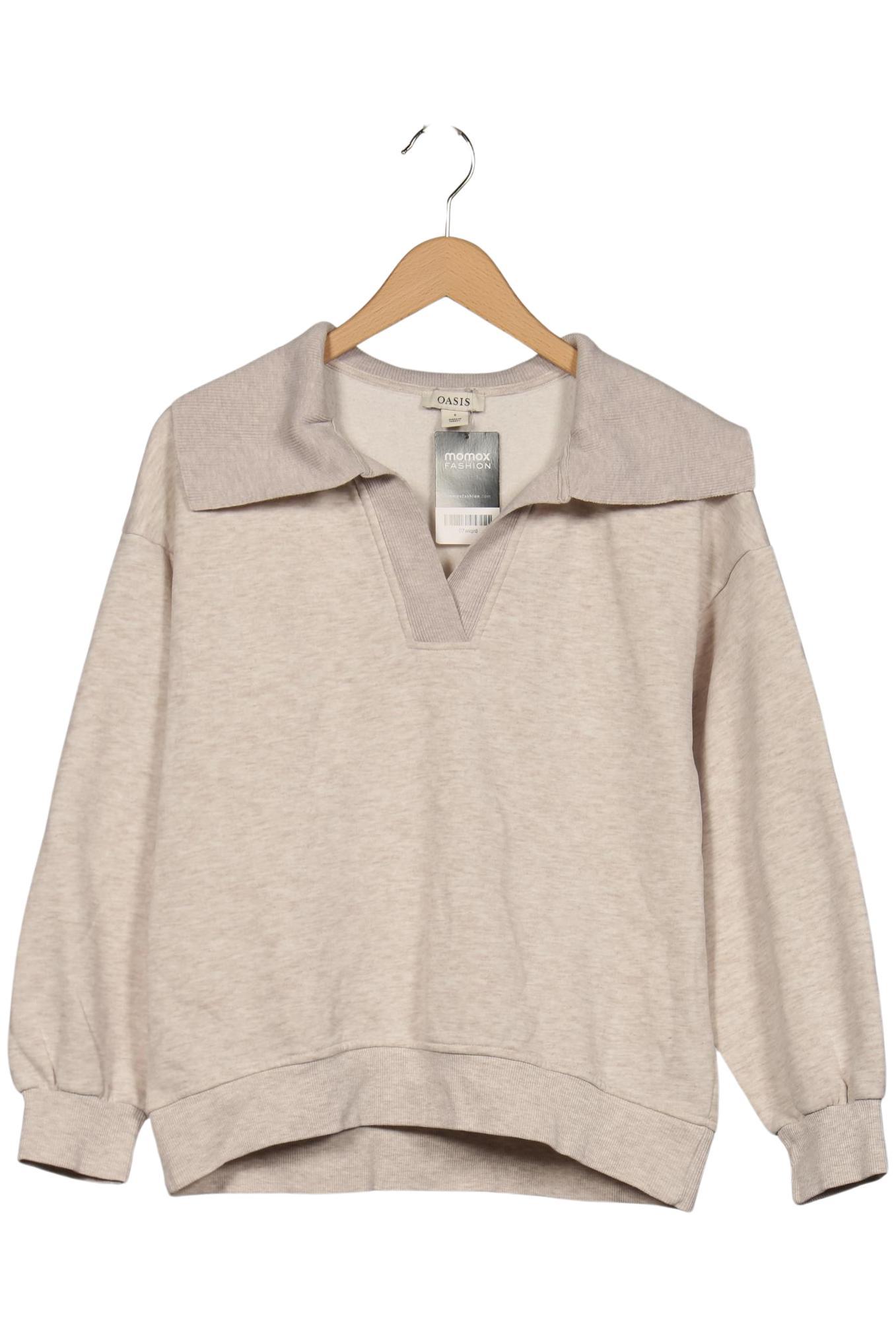 

oasis Damen Sweatshirt, beige, Gr. 36