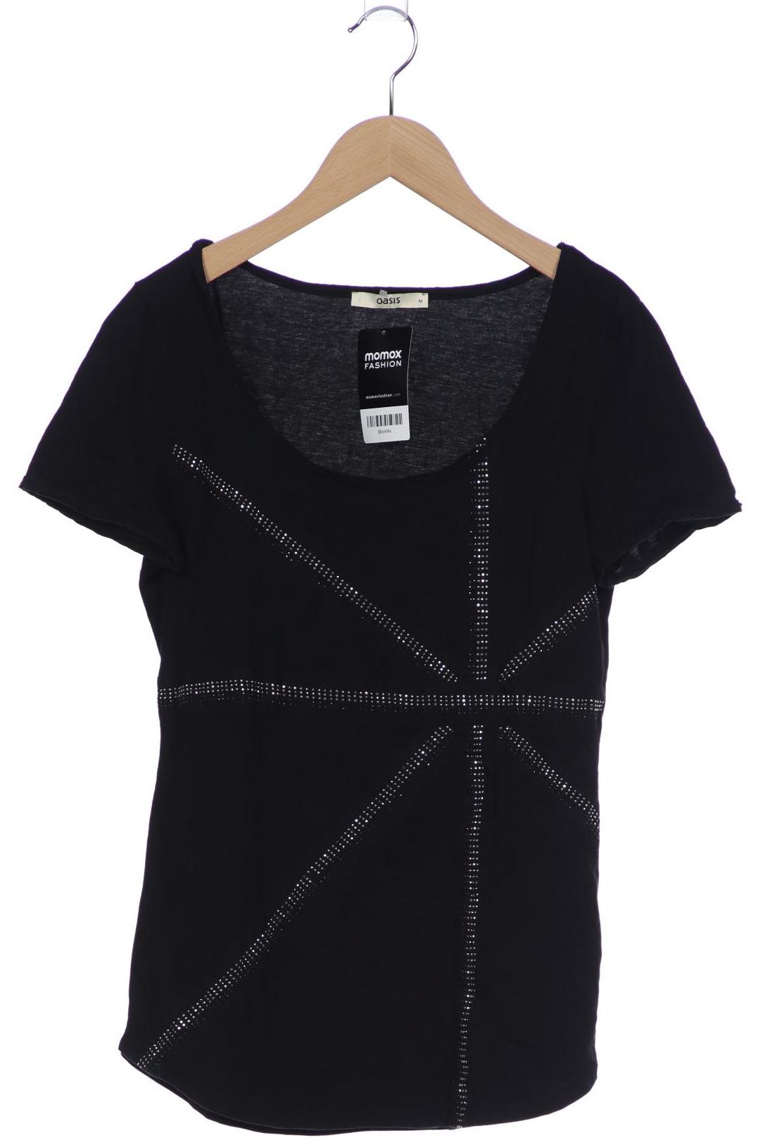 

oasis Damen T-Shirt, schwarz, Gr. 38