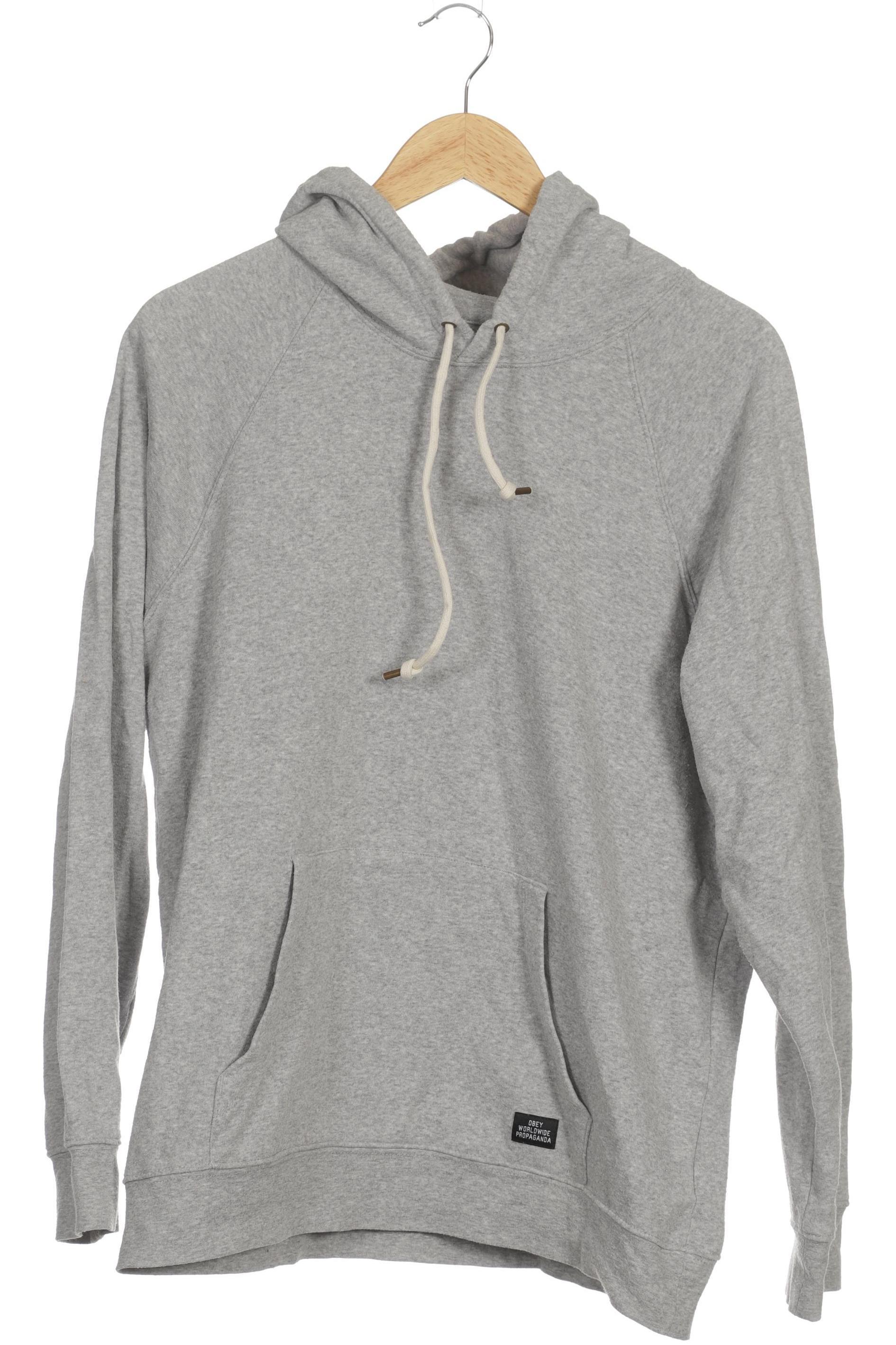 

Obey Damen Kapuzenpullover, grau, Gr.