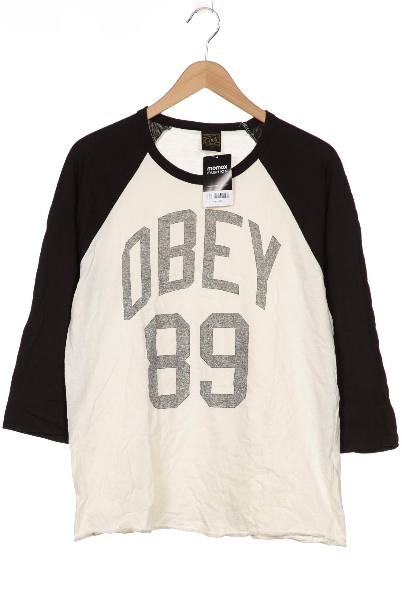 

Obey Damen Langarmshirt, cremeweiß, Gr. 44