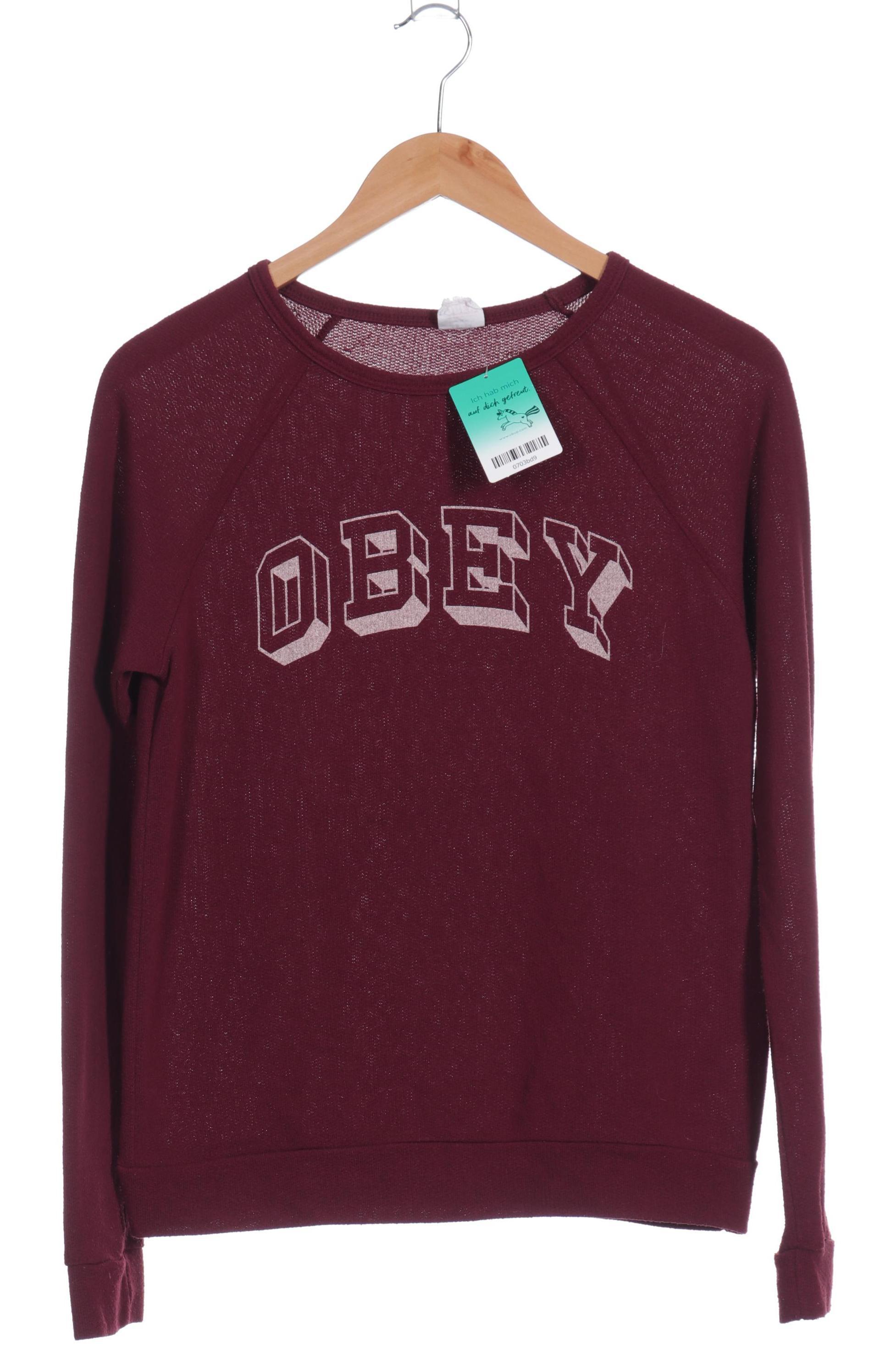 

Obey Damen Sweatshirt, rot, Gr.
