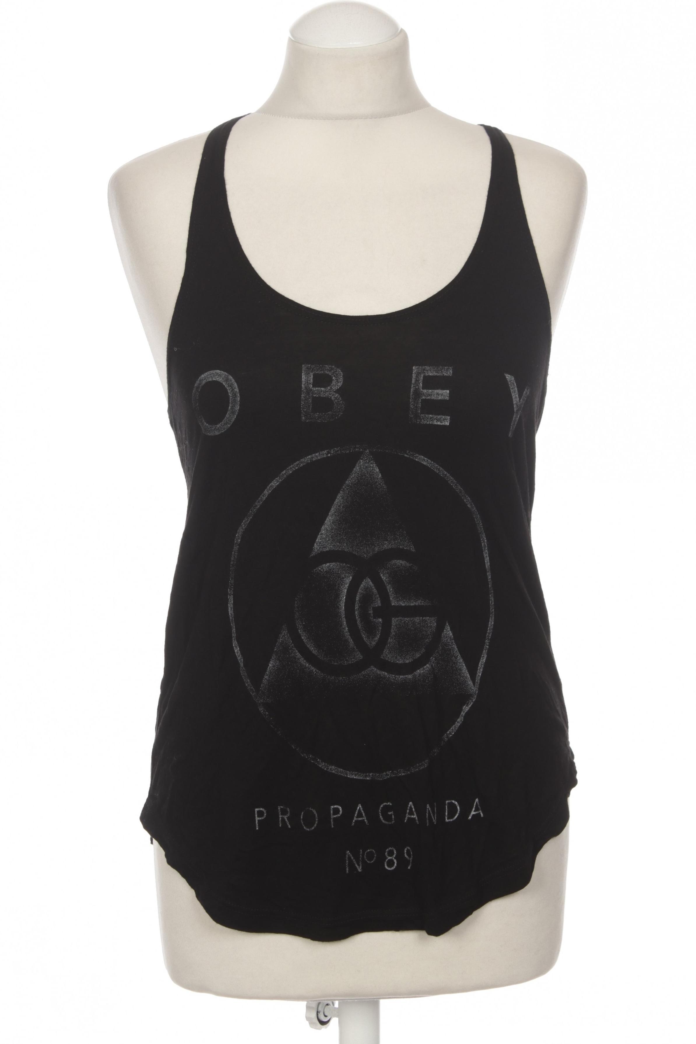 

Obey Damen Top, schwarz, Gr.