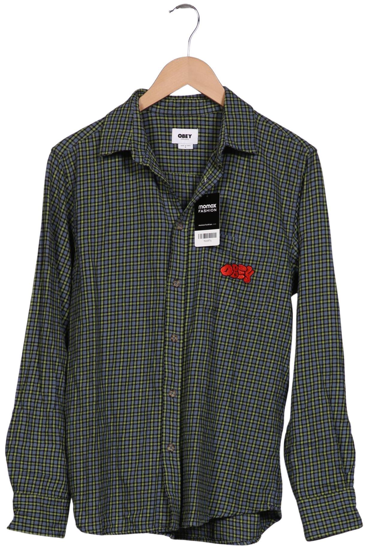 

Obey Herren Hemd, grün, Gr. 46