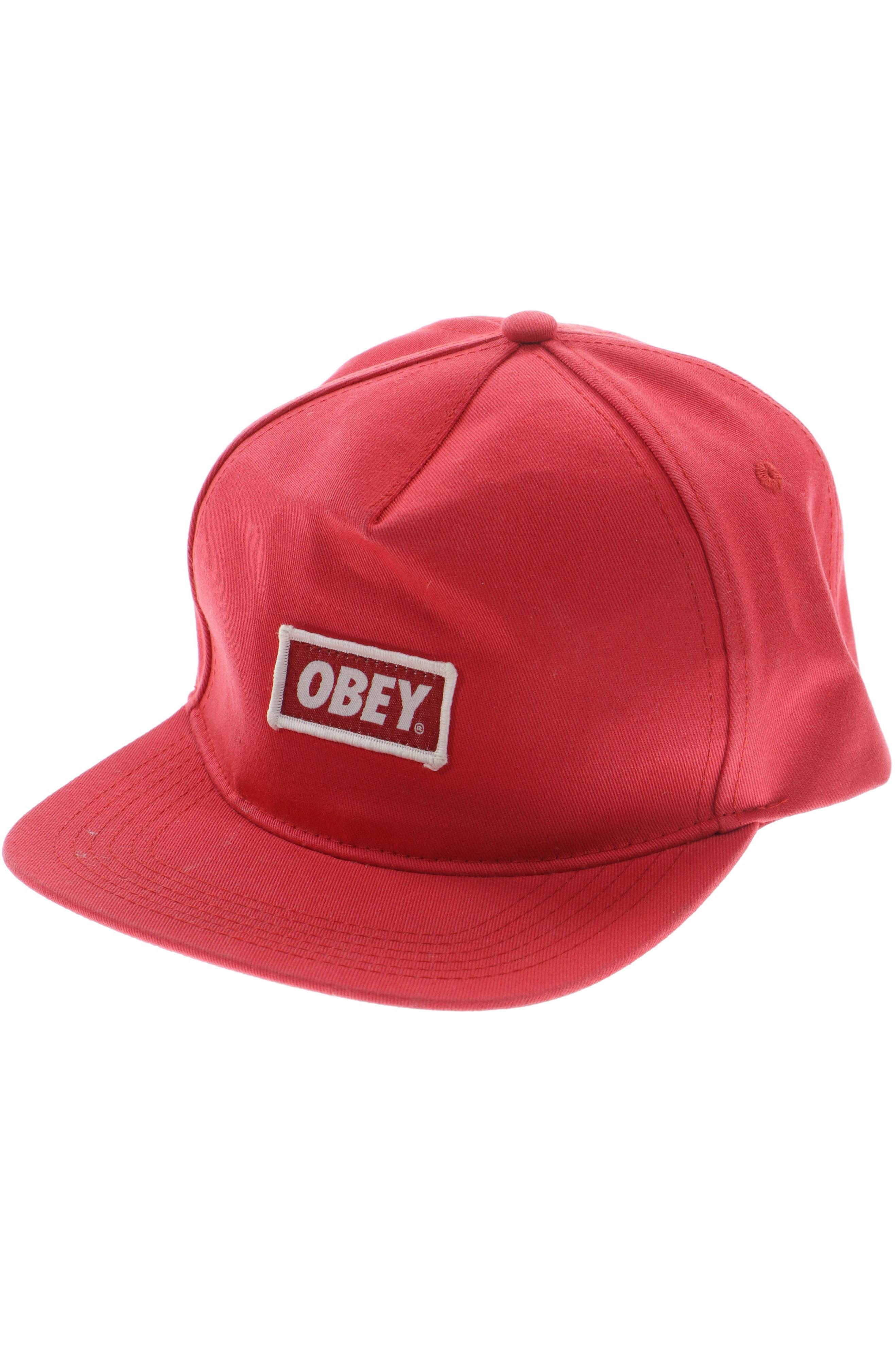 

Obey Herren Hut/Mütze, rot, Gr. uni