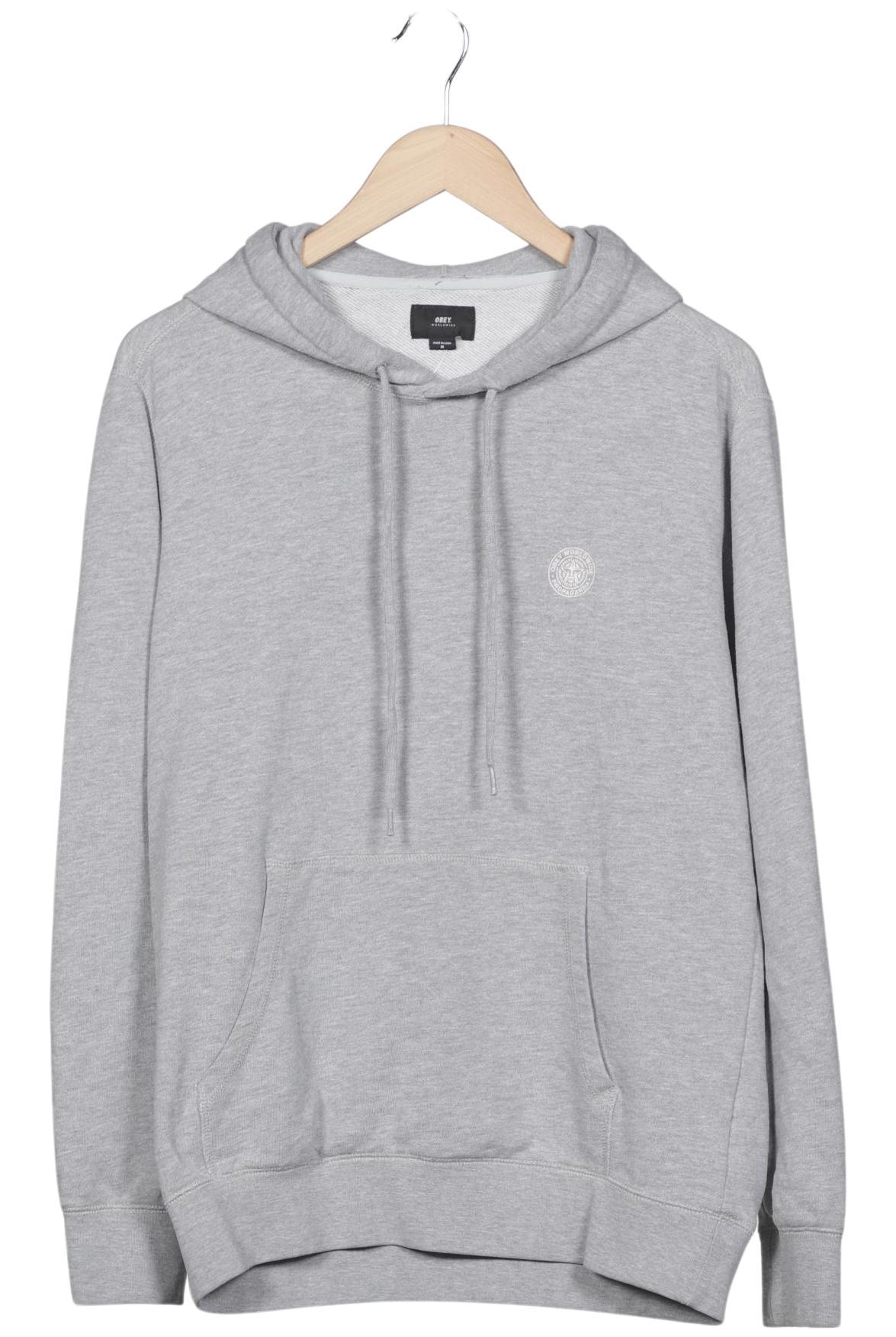 

Obey Herren Kapuzenpullover, grau, Gr. 48
