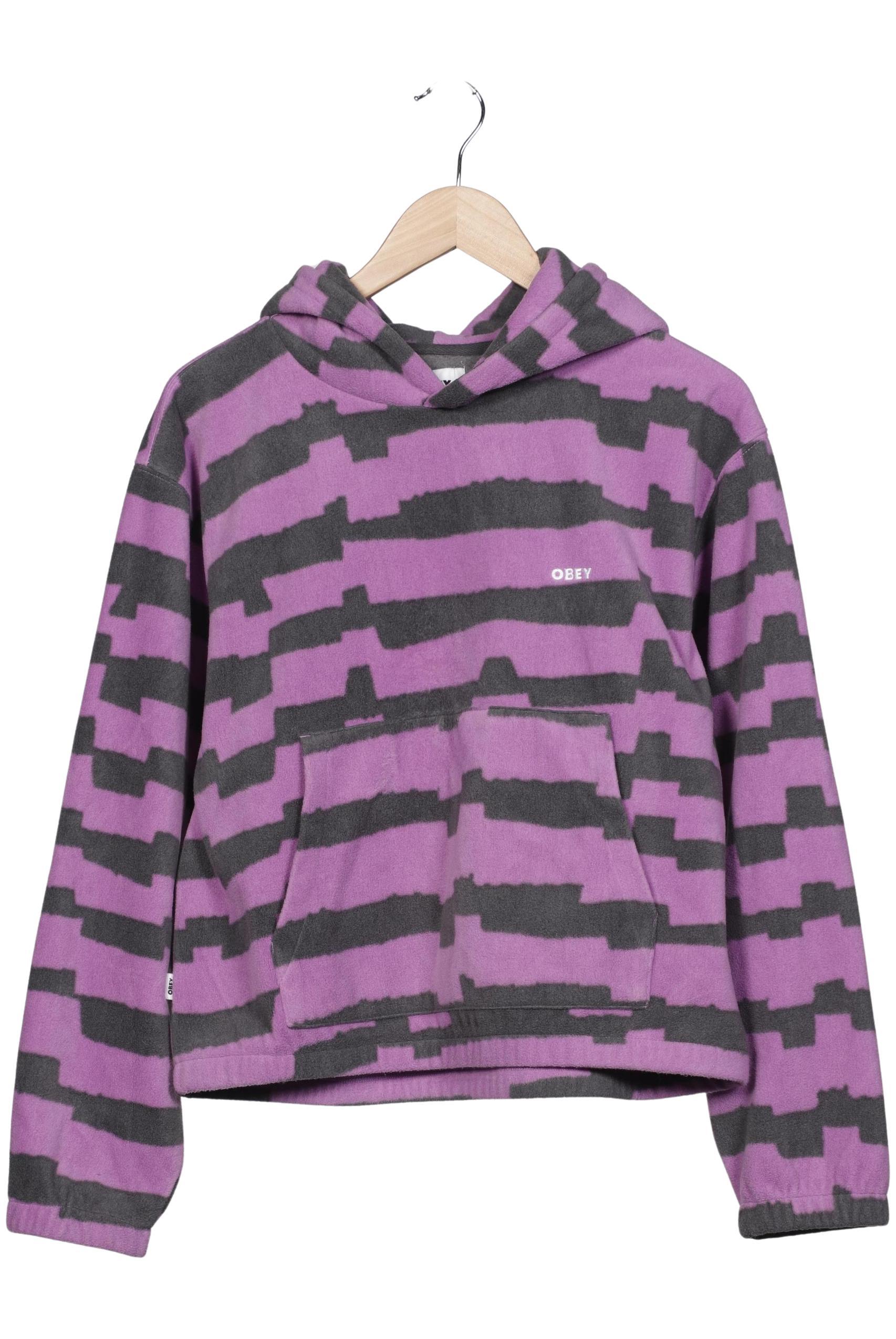 

Obey Herren Kapuzenpullover, flieder, Gr. 48