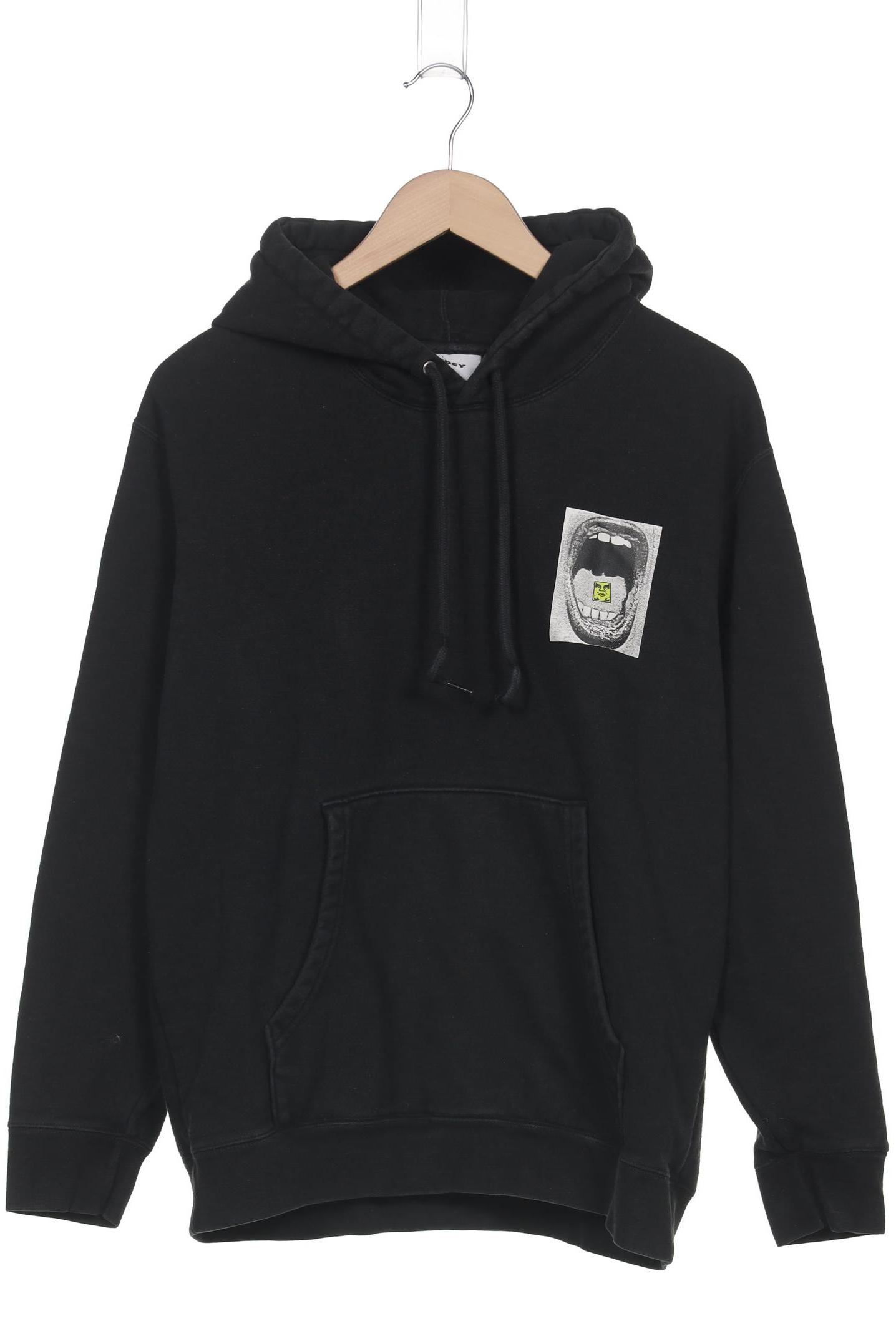 

Obey Herren Kapuzenpullover, schwarz, Gr. 48