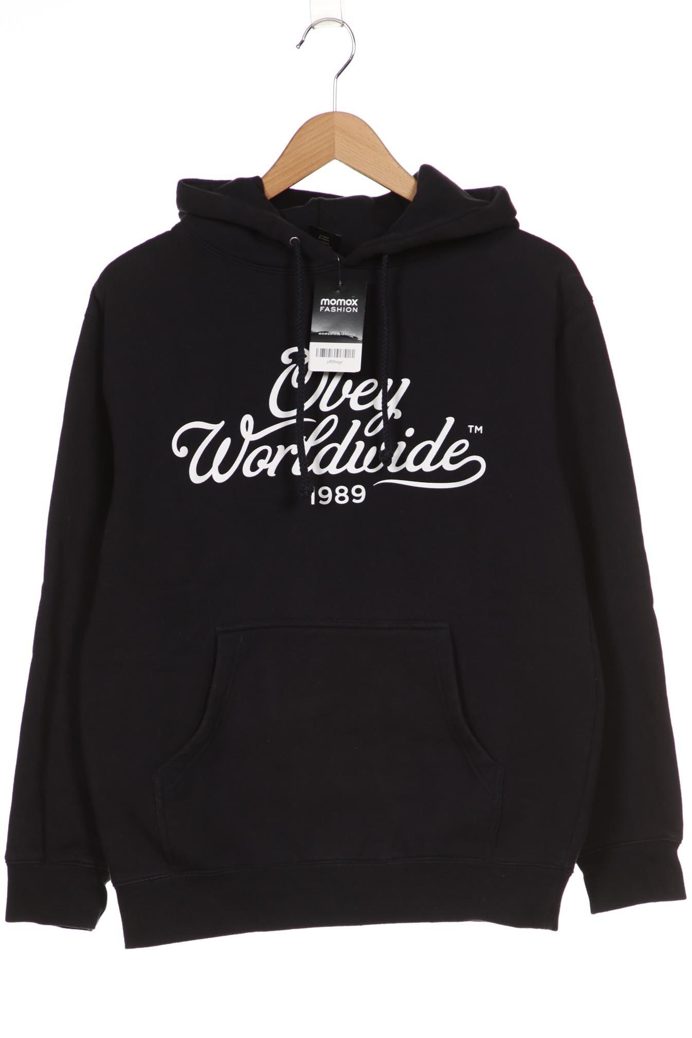 

Obey Herren Kapuzenpullover, schwarz, Gr. 46