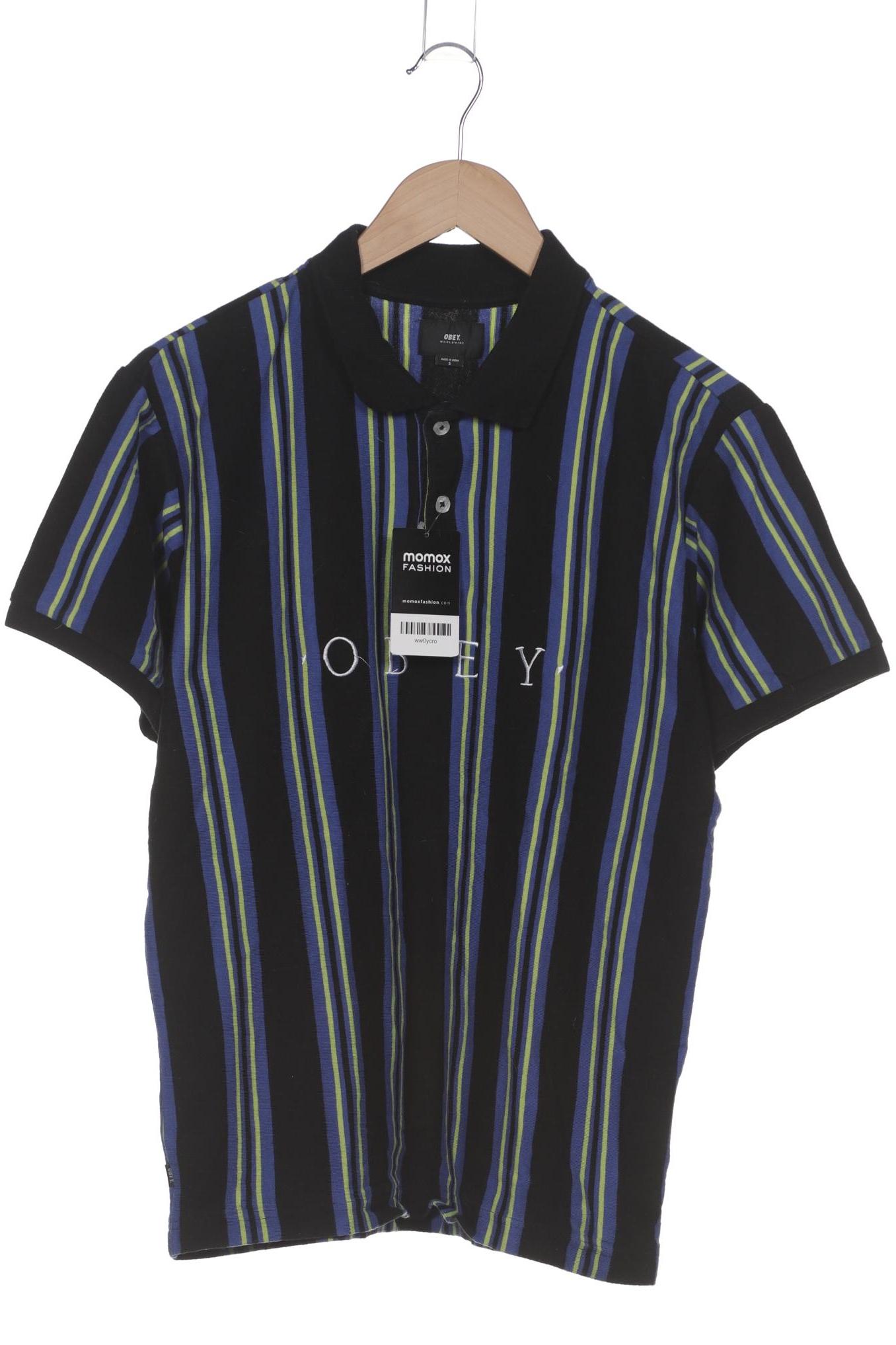 

Obey Herren Poloshirt, schwarz, Gr. 46