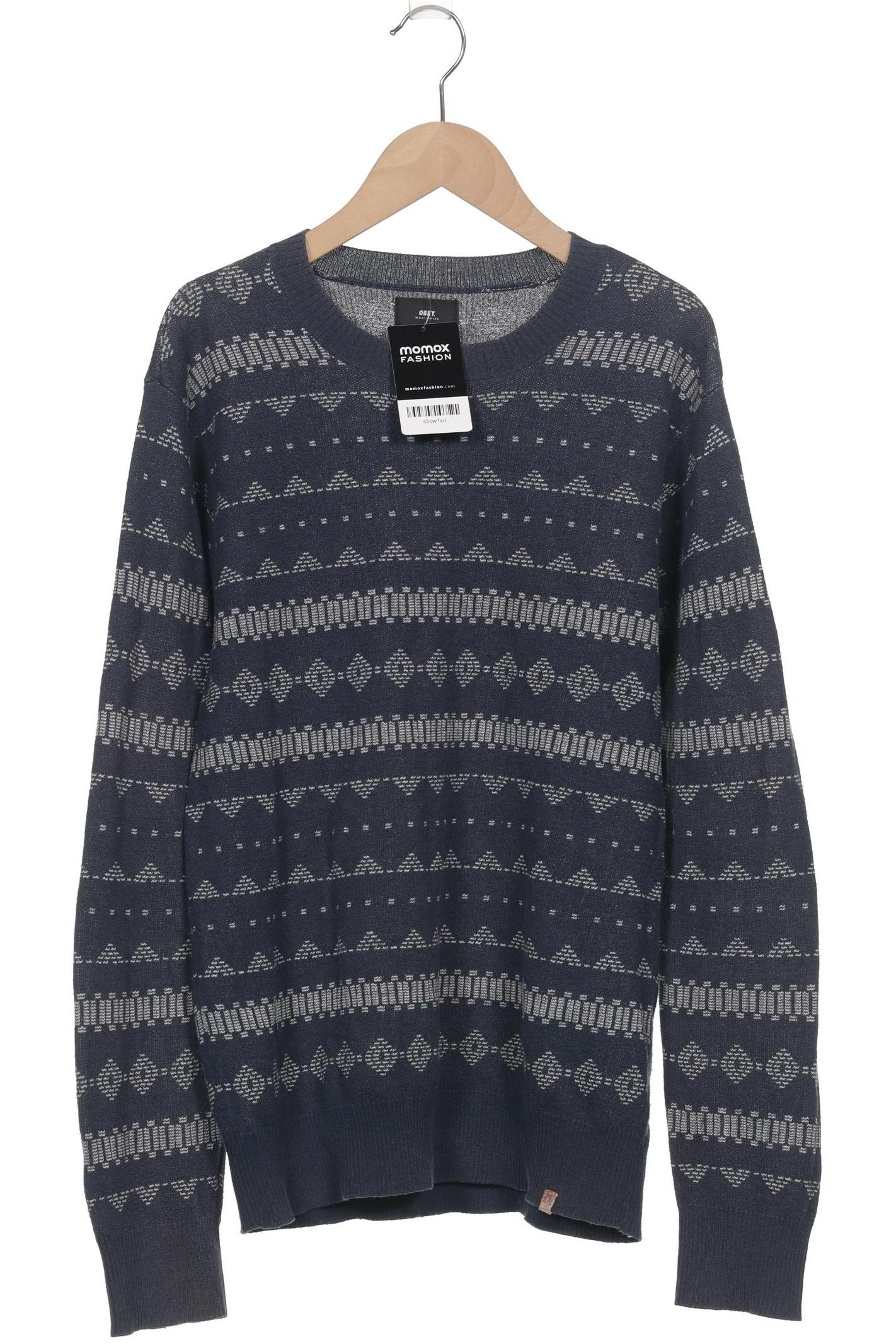 Thumbnail - Obey Herren Pullover, marineblau, Gr. 48