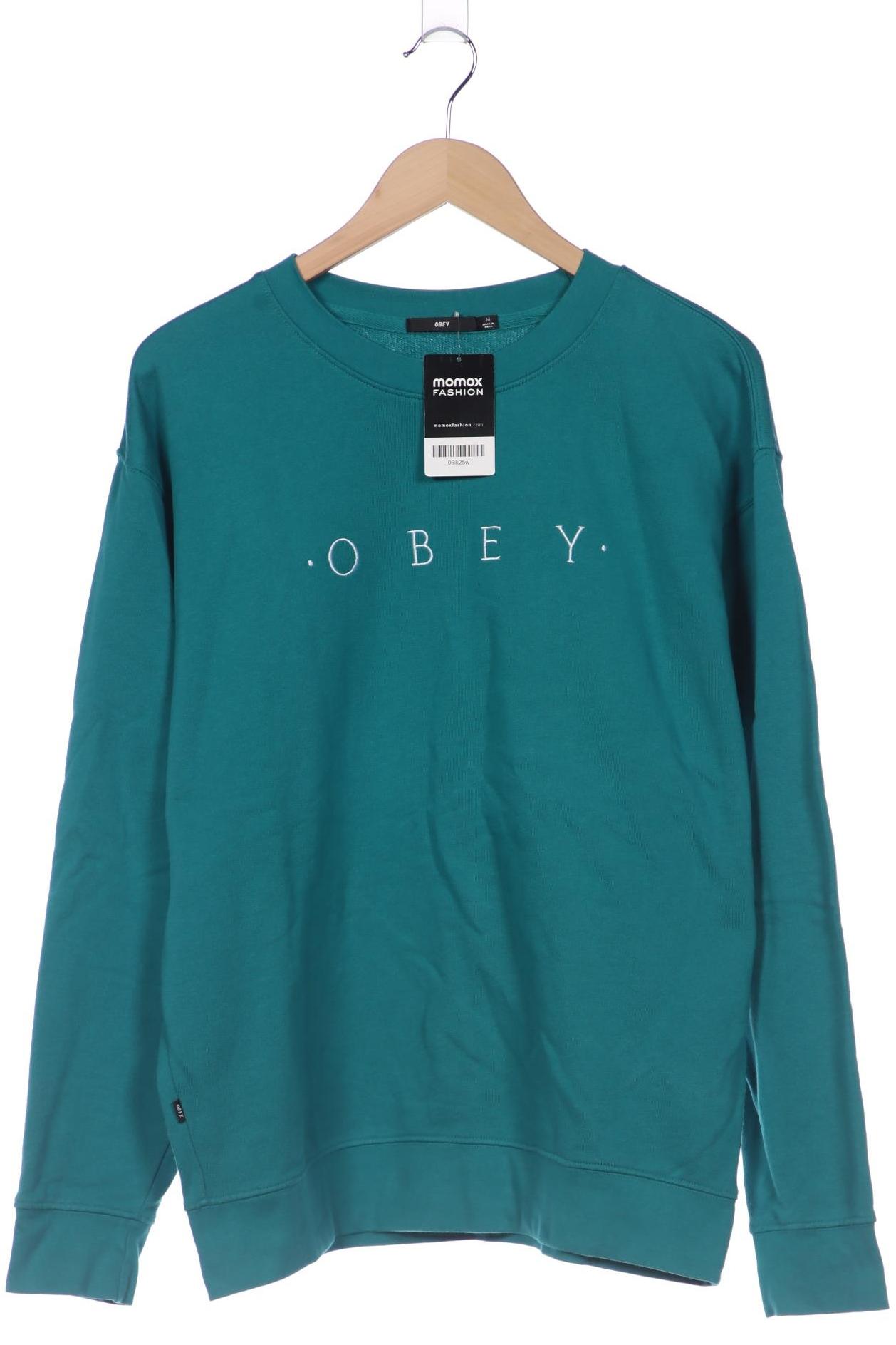 

Obey Herren Sweatshirt, grün, Gr. 48