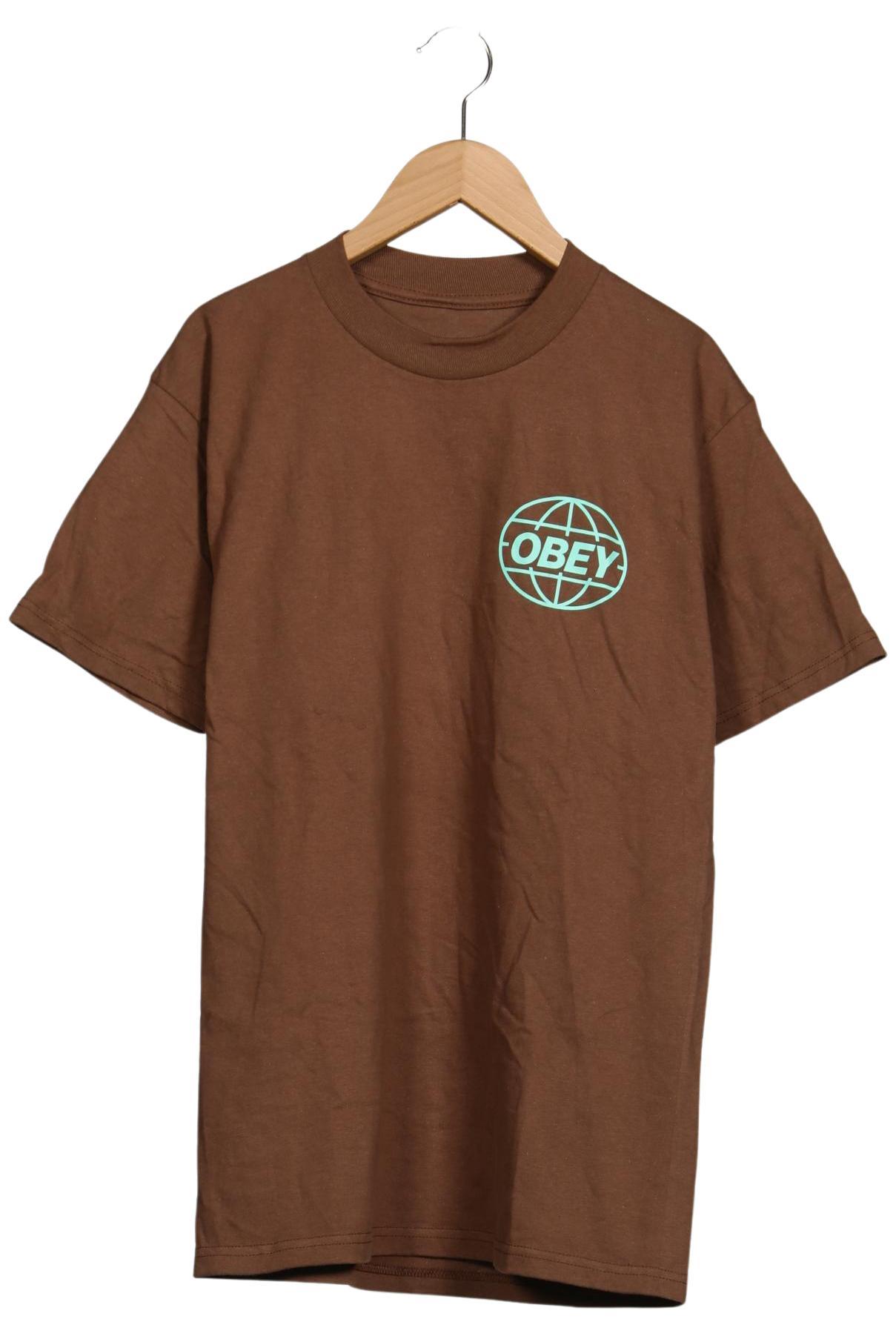

Obey Herren T-Shirt, braun, Gr. 46