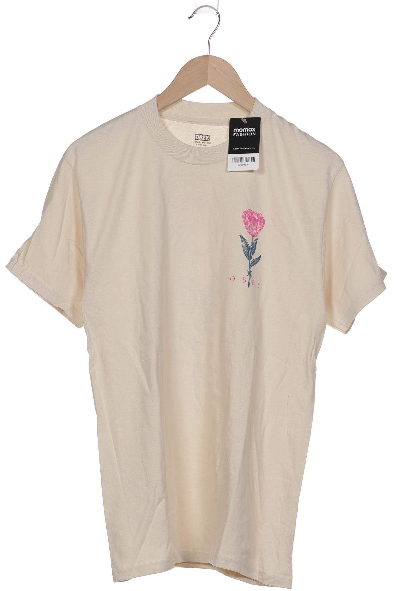

Obey Herren T-Shirt, beige, Gr. 48