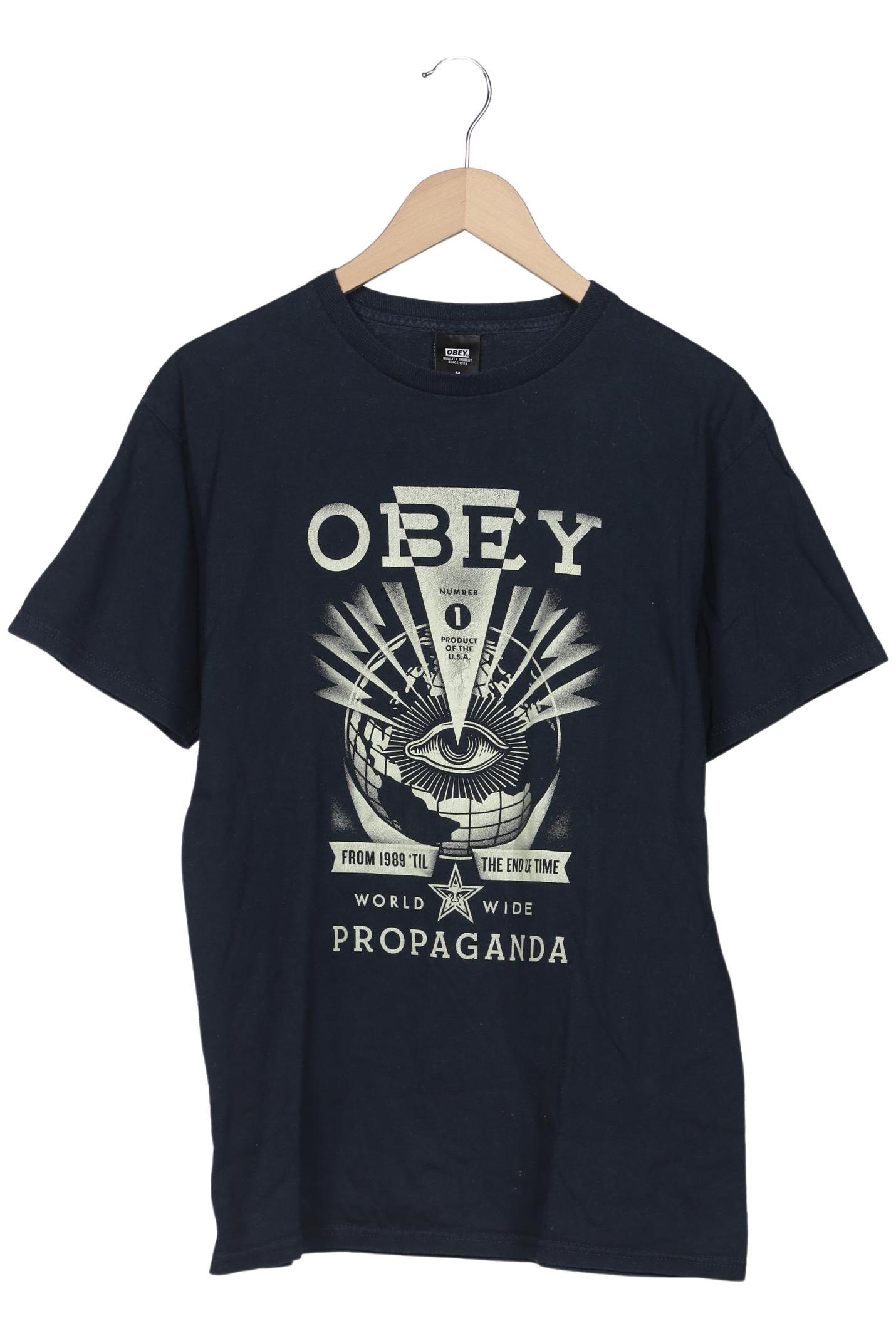 

Obey Herren T-Shirt, marineblau, Gr. 48
