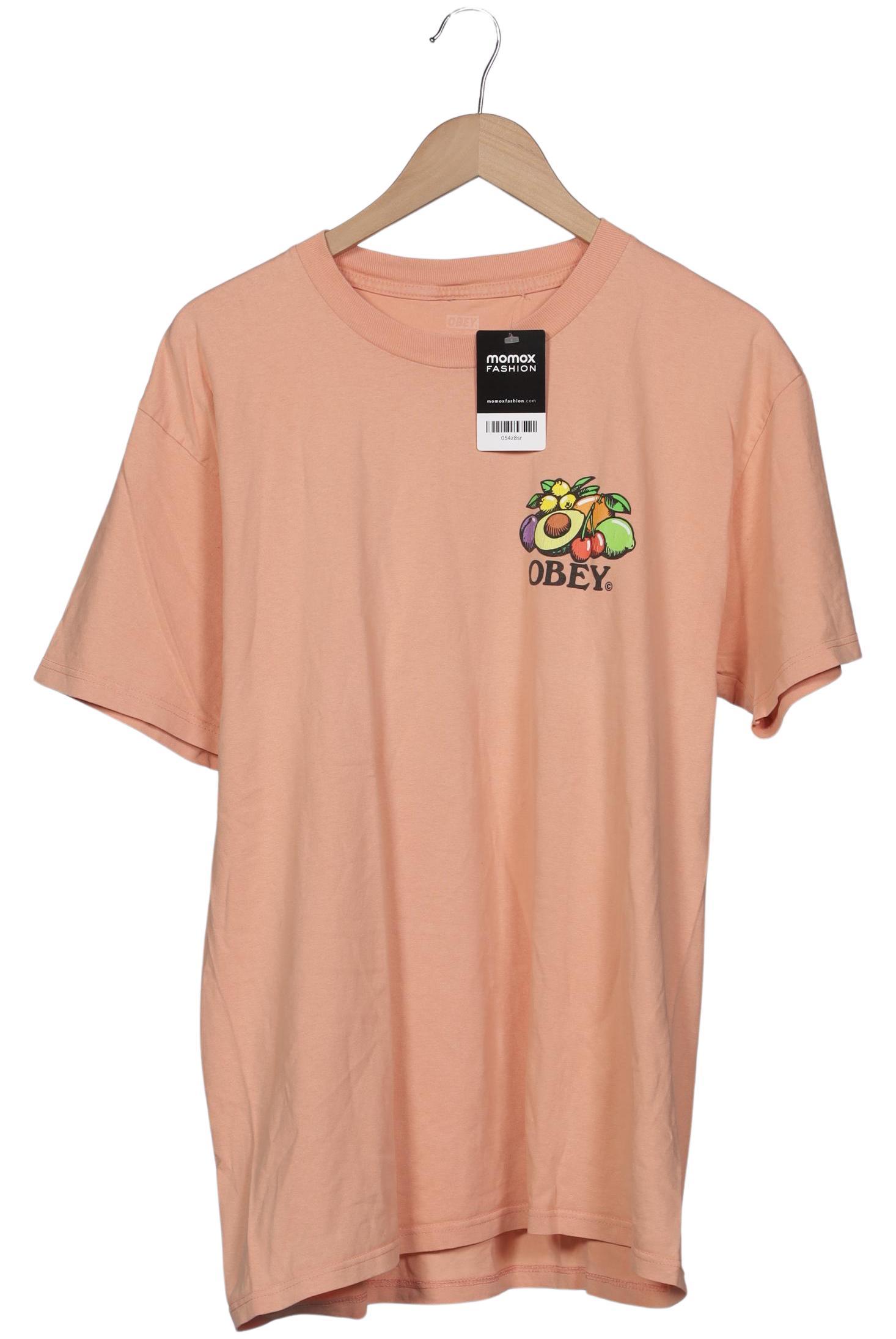 

Obey Herren T-Shirt, orange, Gr. 52