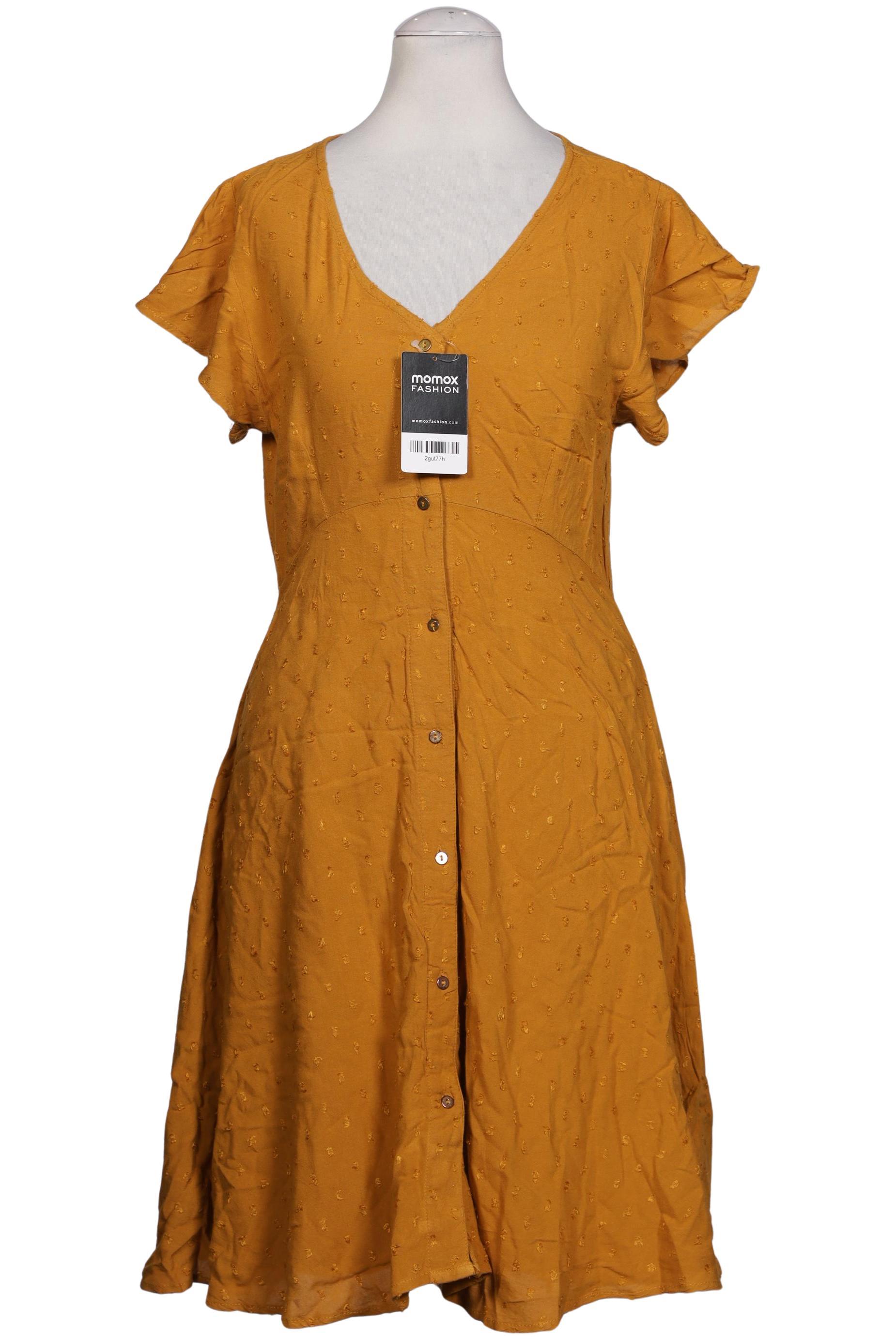 

Object Damen Kleid, gelb, Gr. 34