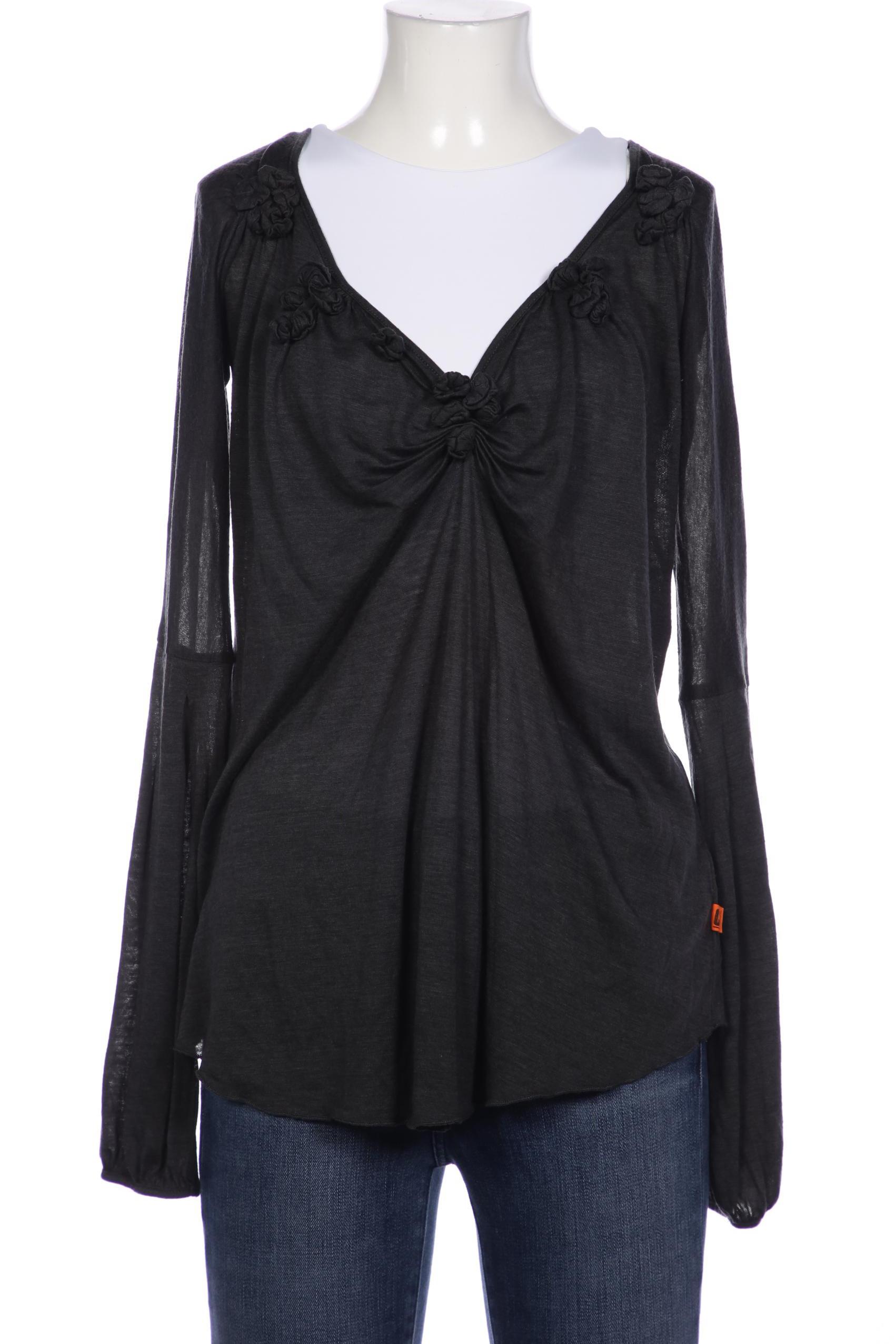 

Object Damen Langarmshirt, grau, Gr. 36