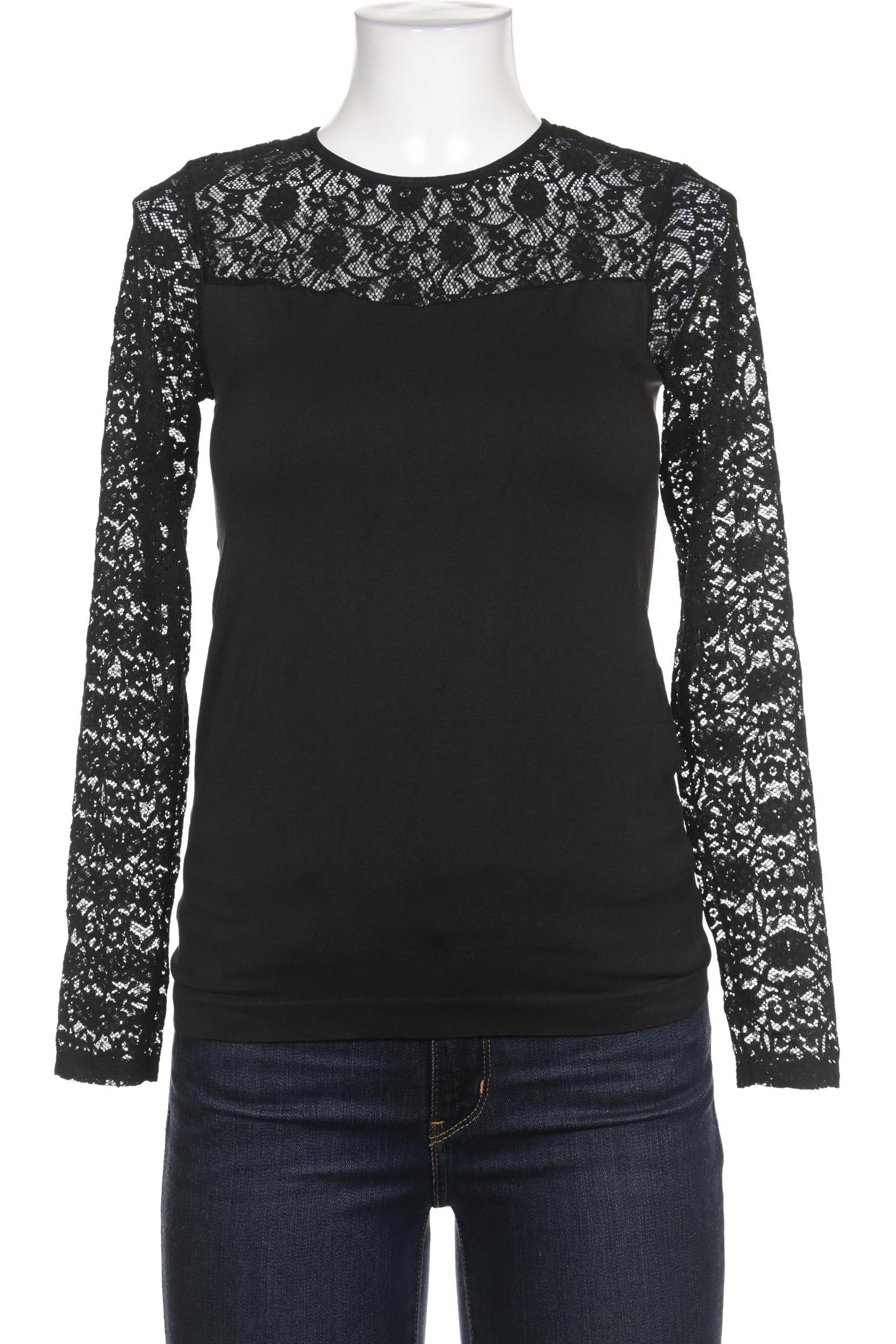 

Object Damen Langarmshirt, schwarz, Gr. 36