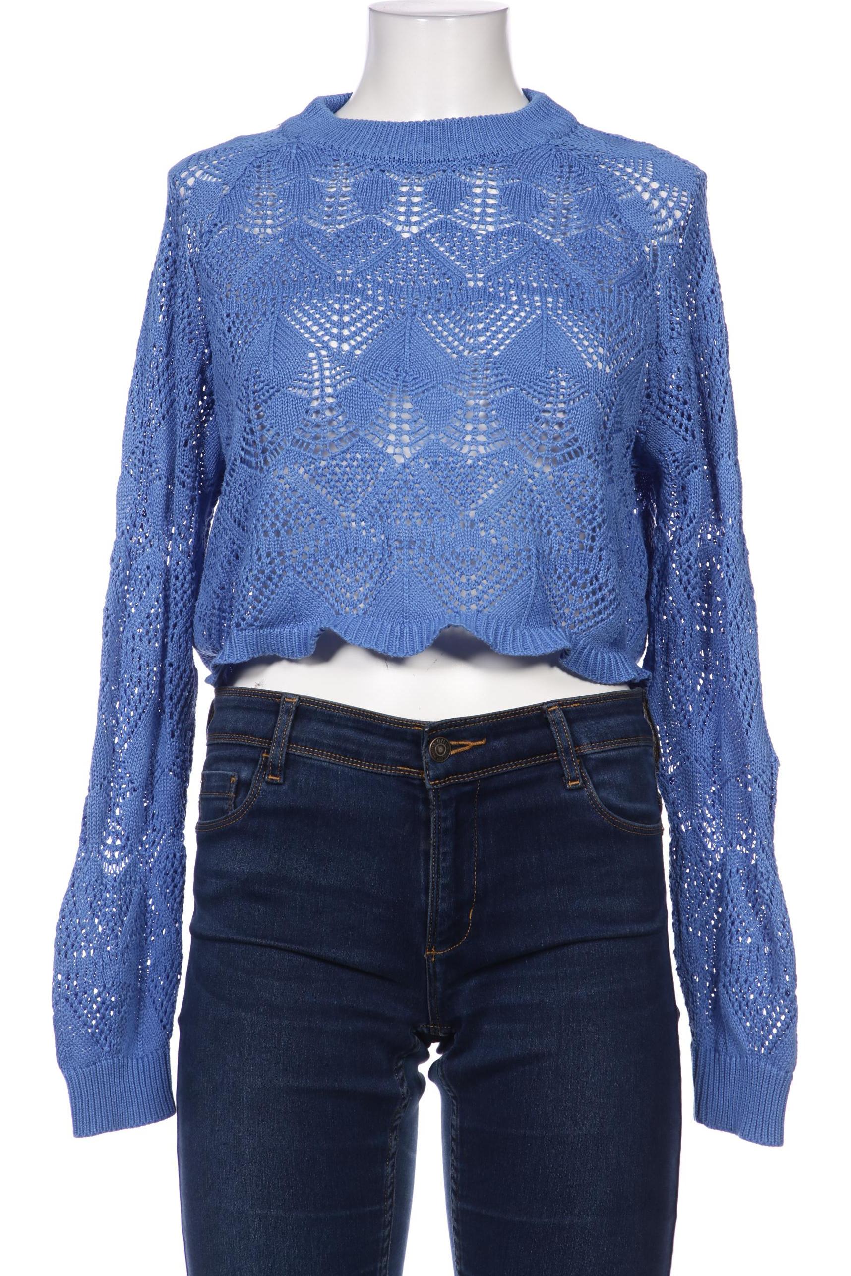 

Object Damen Pullover, blau, Gr. 38