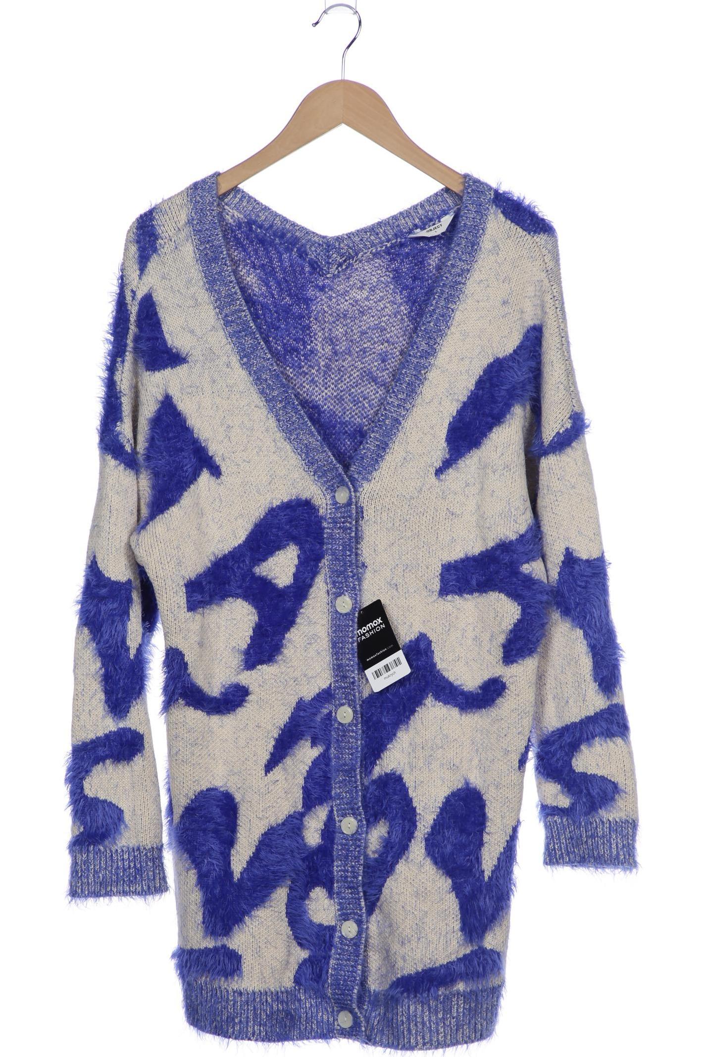 

Object Damen Strickjacke, blau, Gr. 42
