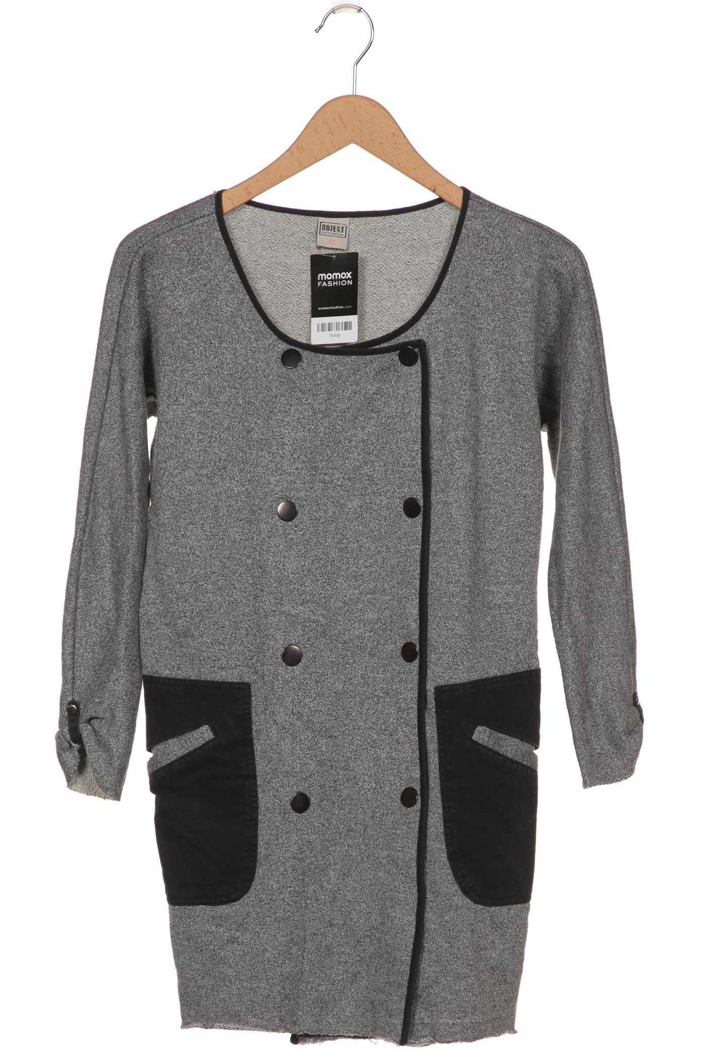 

Object Damen Strickjacke, grau, Gr. 34