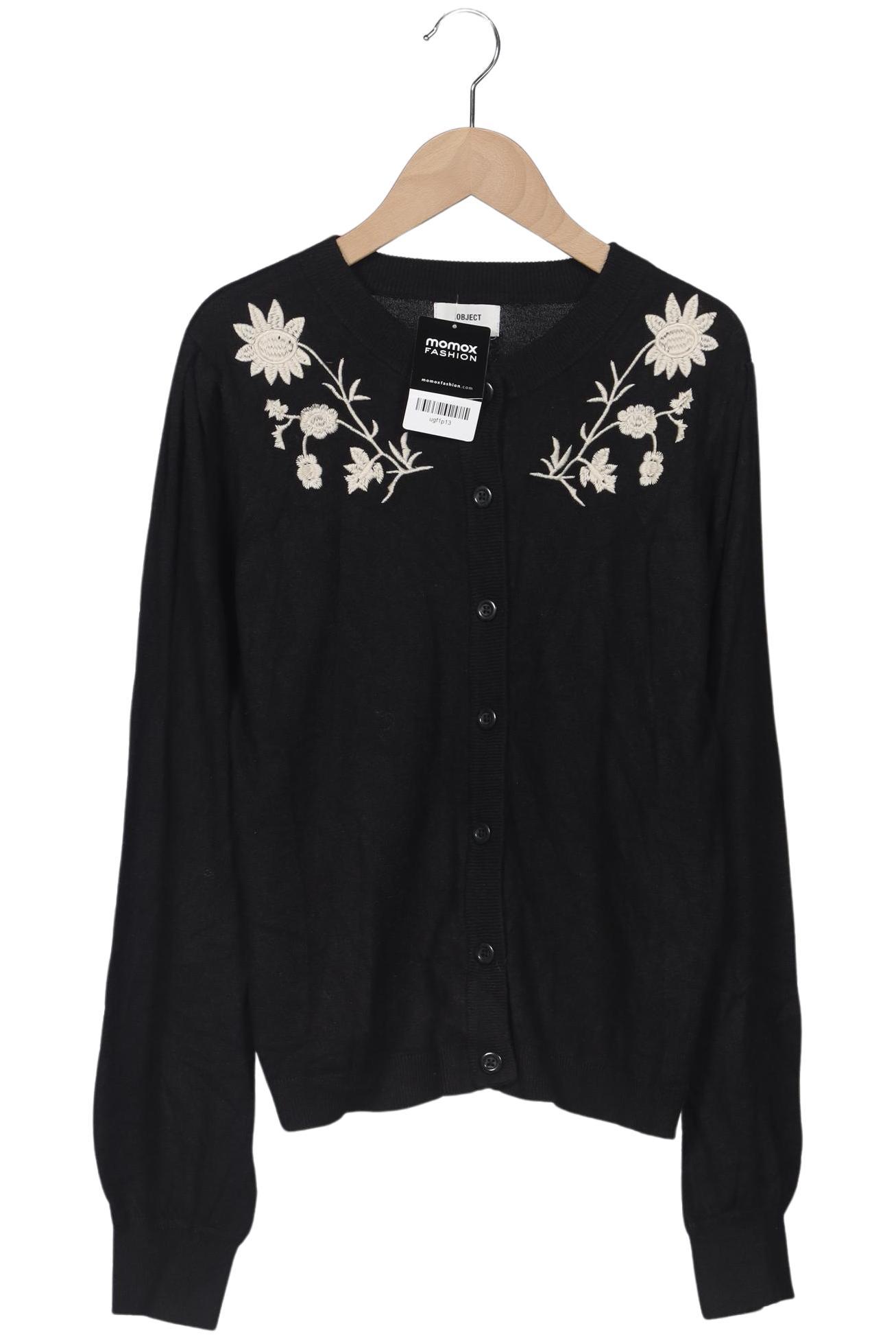 

Object Damen Strickjacke, schwarz, Gr. 42