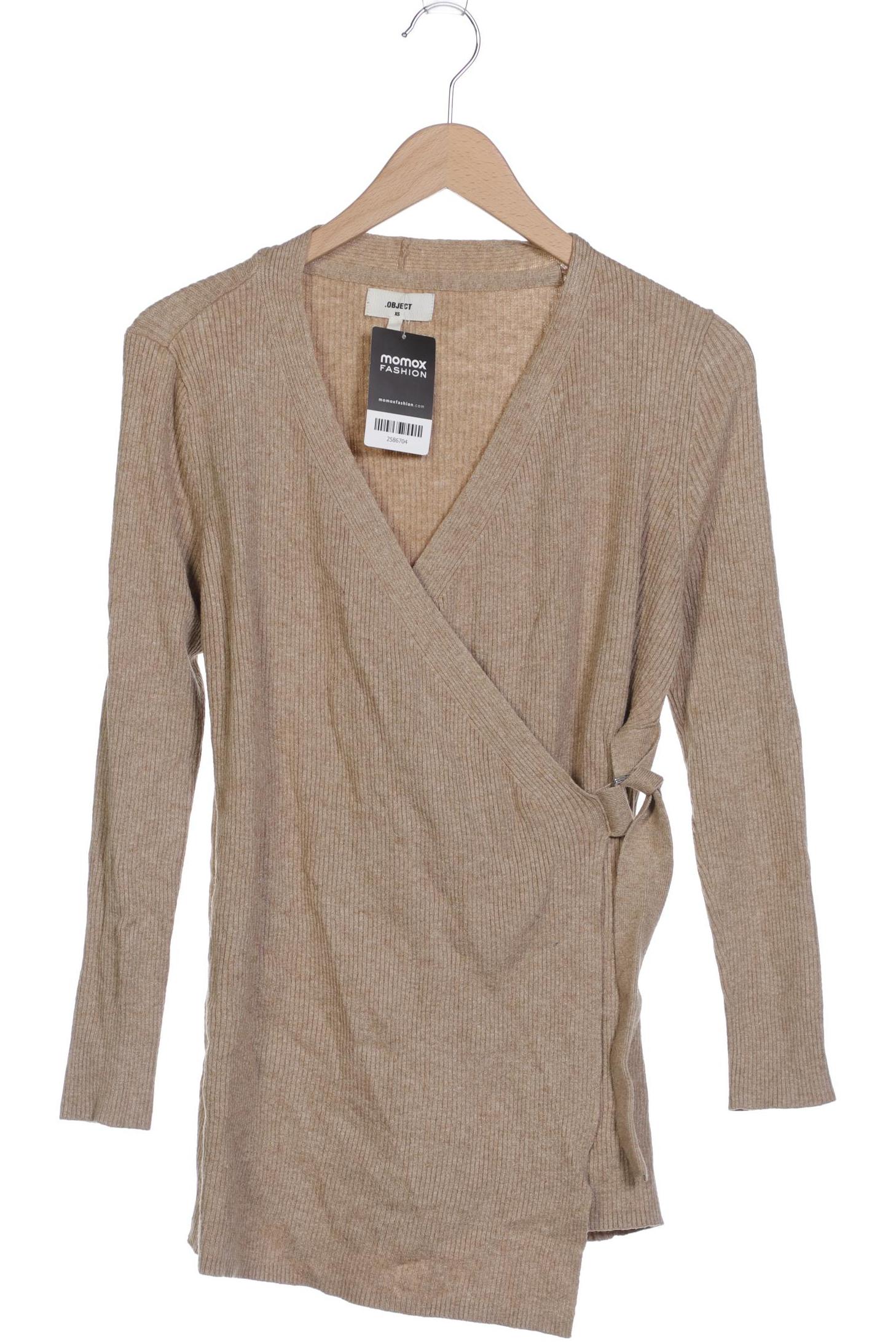 

OBJECT Damen Strickjacke, beige