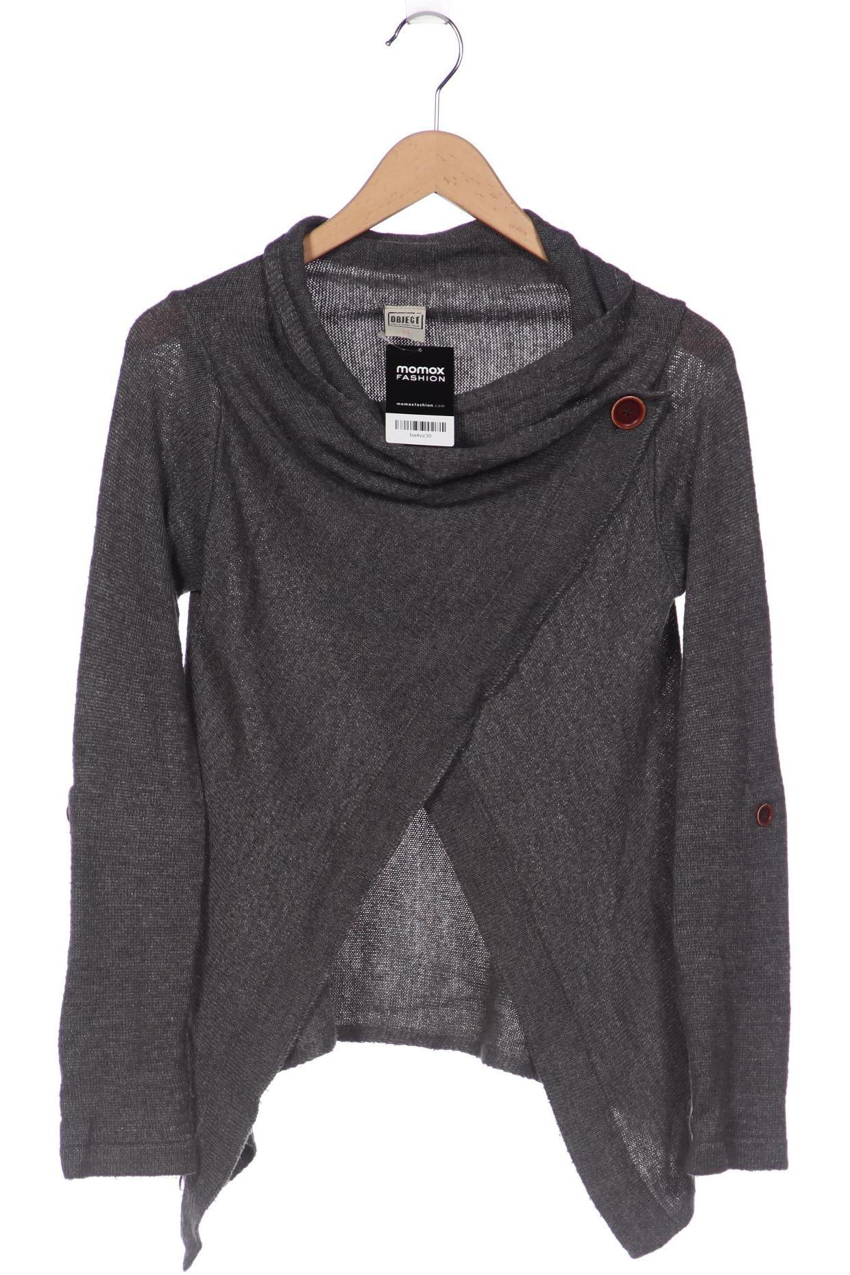 

Object Damen Strickjacke, grau, Gr. 34