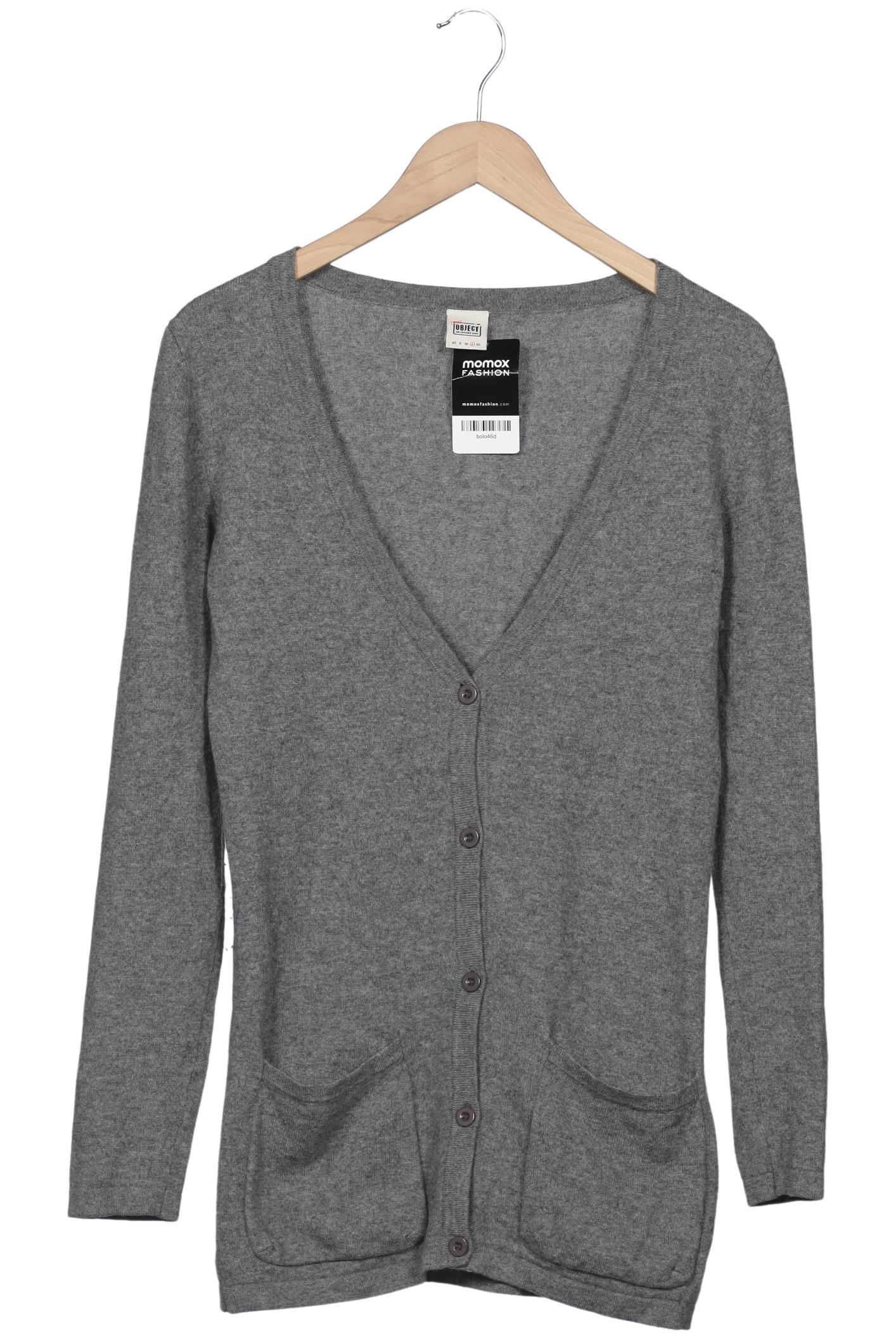

Object Damen Strickjacke, grau, Gr. 42