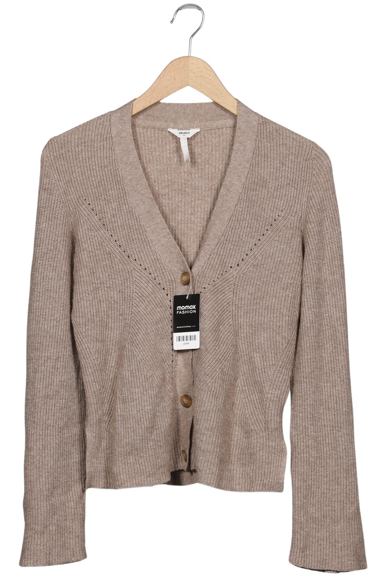 

Object Damen Strickjacke, beige, Gr. 36