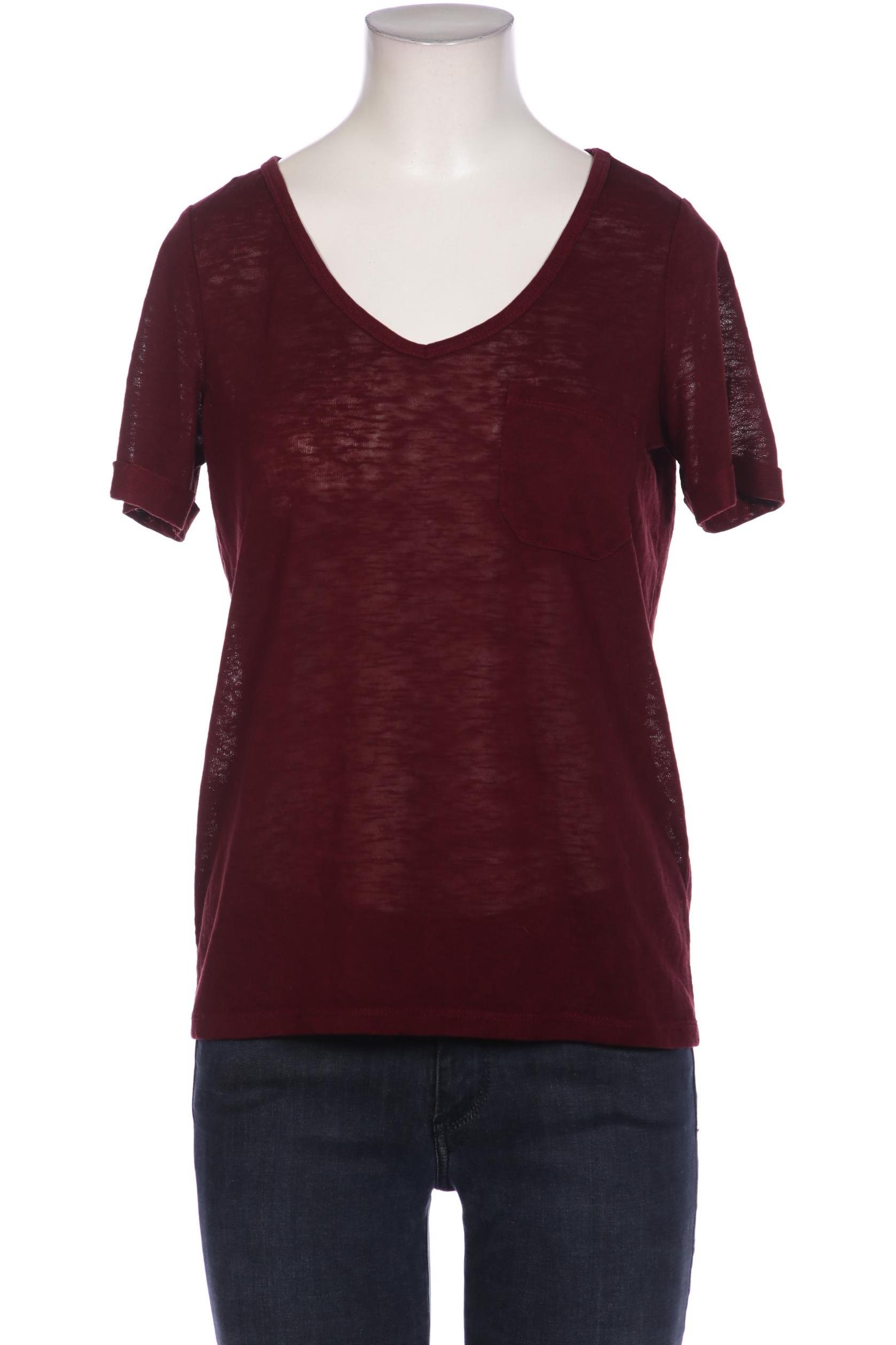 

Object Damen T-Shirt, bordeaux, Gr. 36