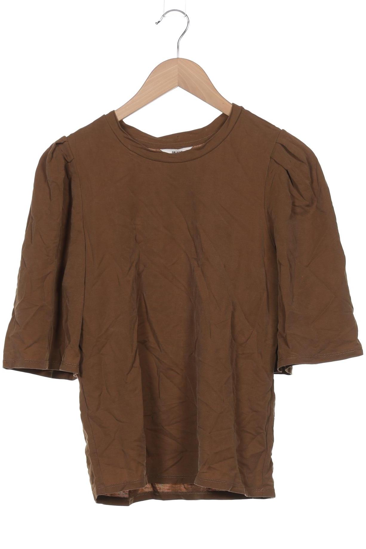 

Object Damen T-Shirt, braun, Gr. 36