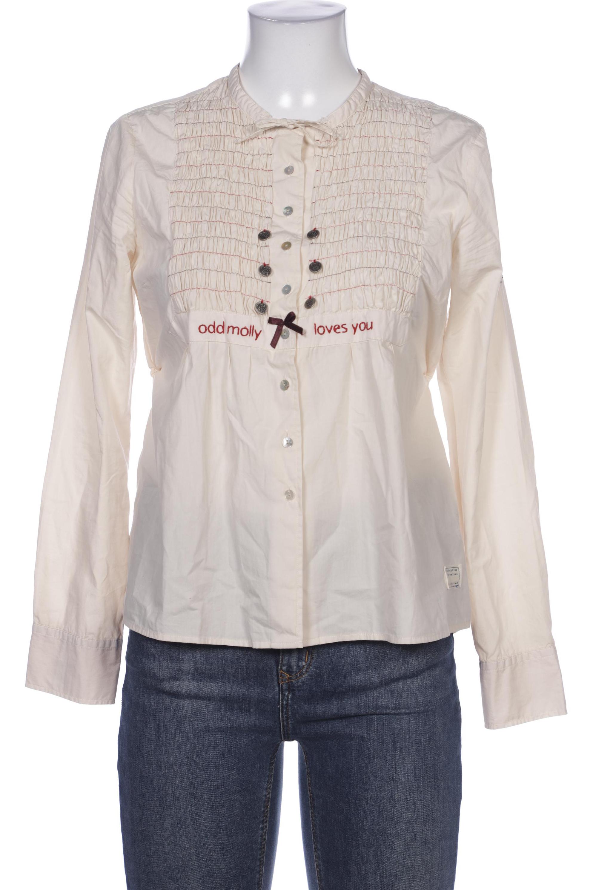 

Odd Molly Damen Bluse, cremeweiß, Gr. 38