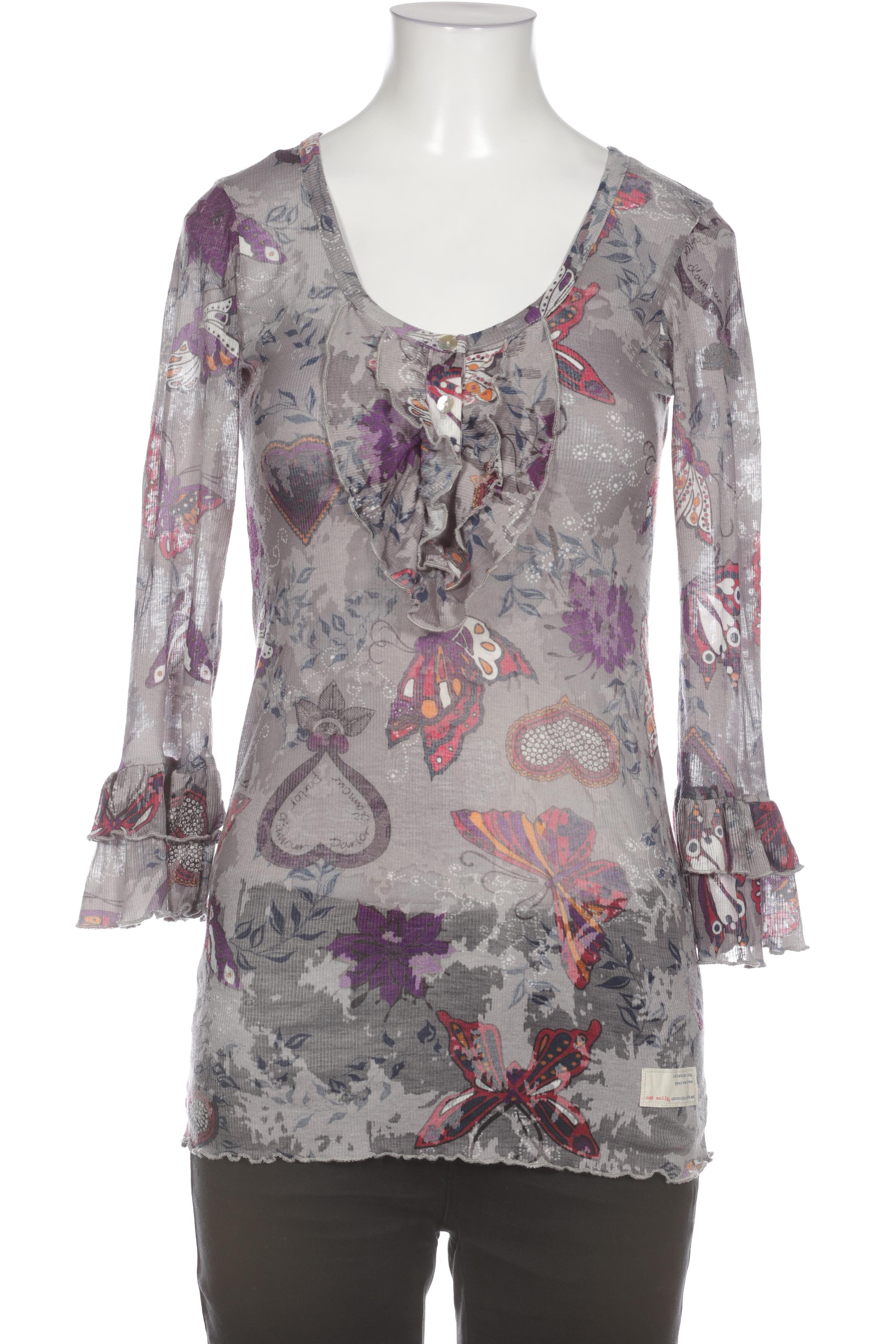 

Odd Molly Damen Langarmshirt, grau, Gr.
