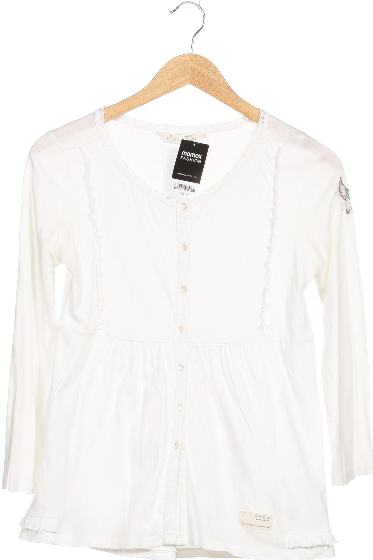 

Odd Molly Damen Langarmshirt, weiß, Gr. 34