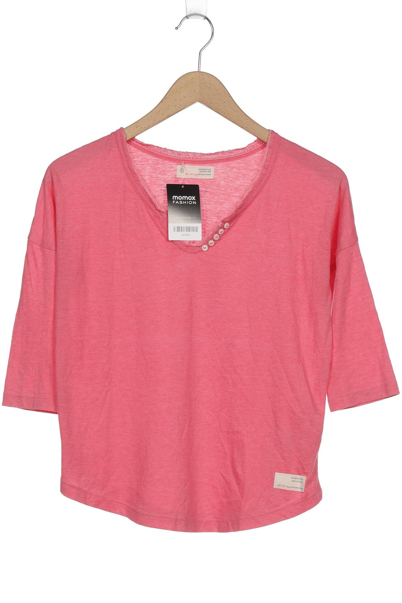 

Odd Molly Damen Langarmshirt, pink, Gr. 34