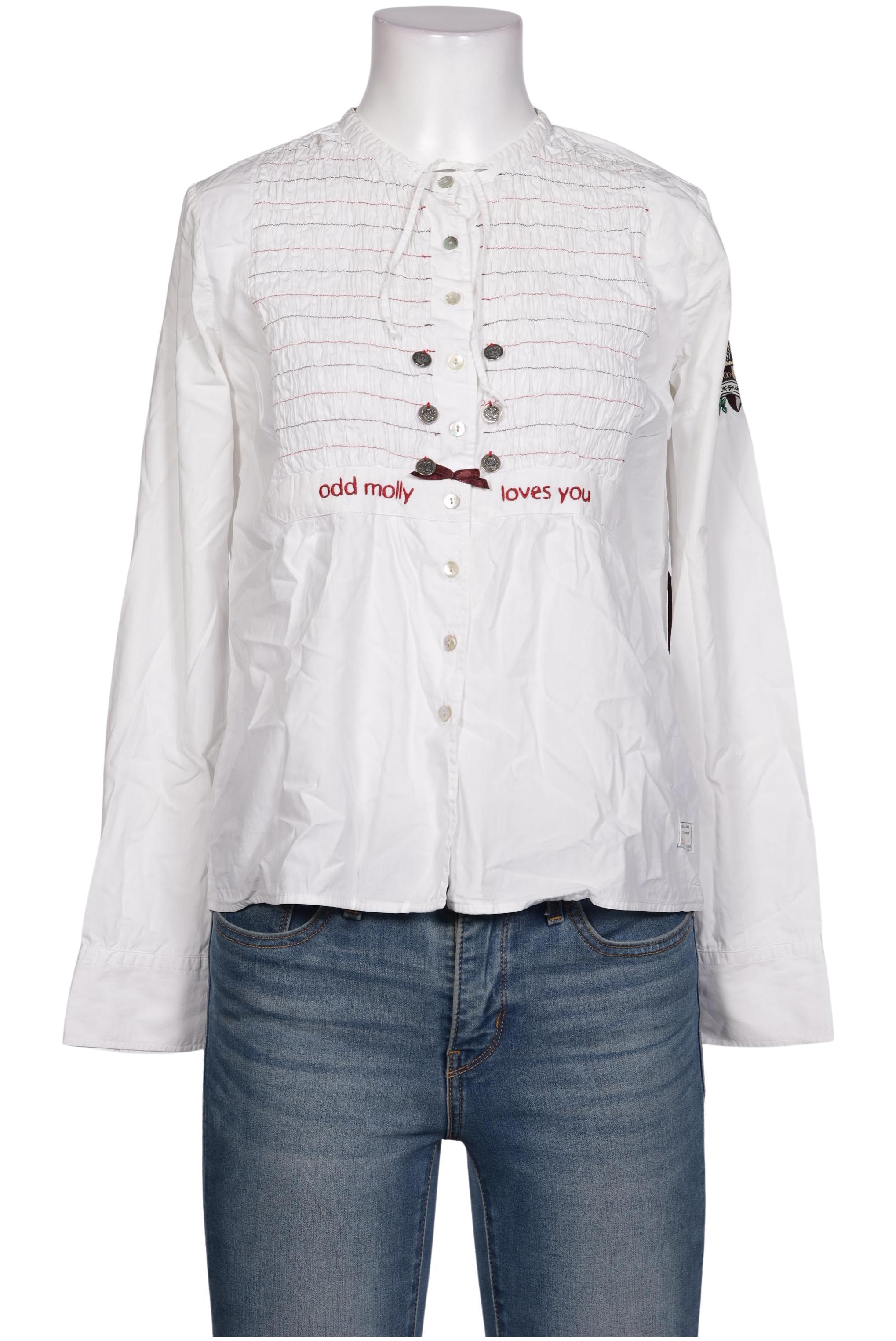 

Odd Molly Damen Bluse, weiß, Gr. 34