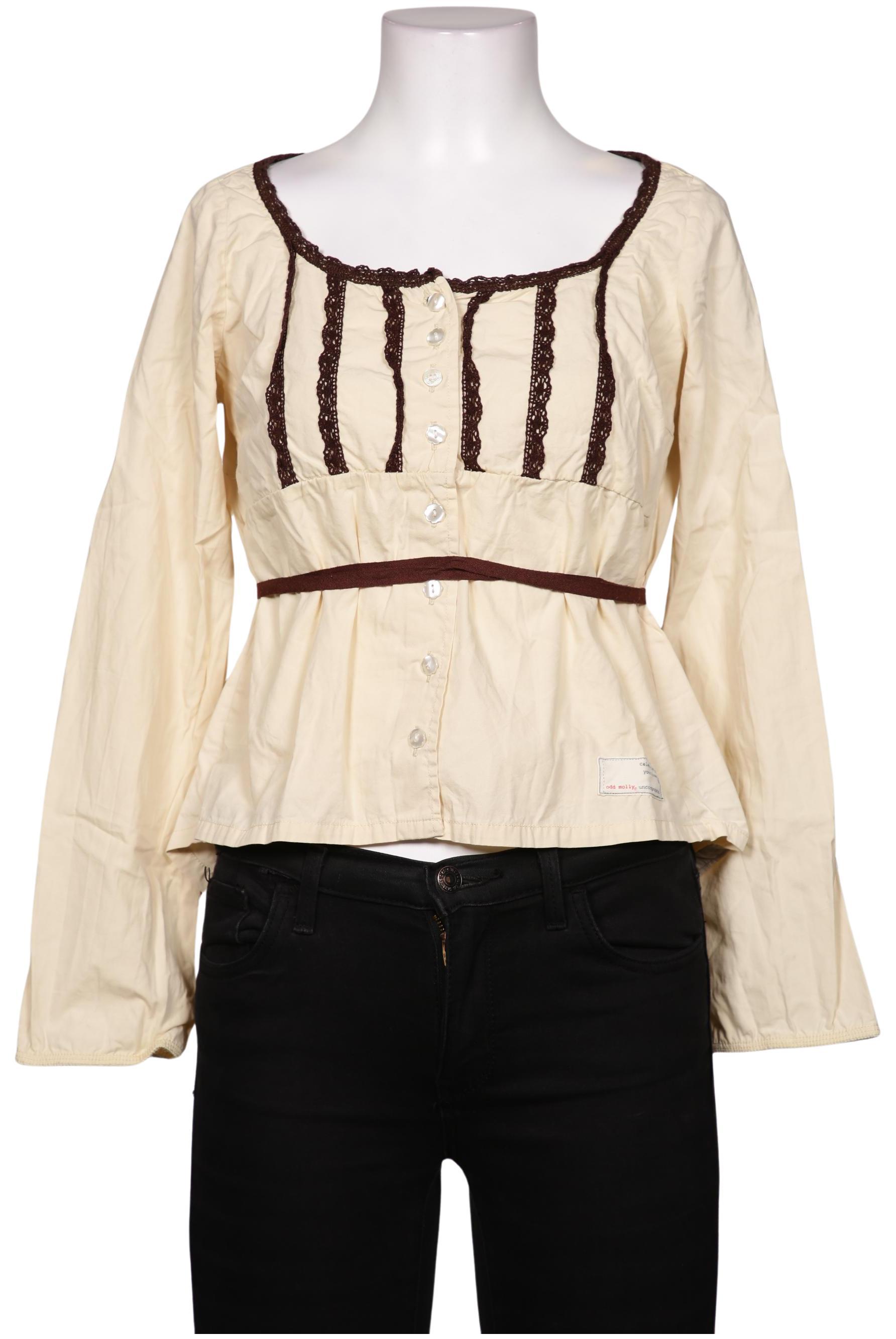 

Odd Molly Damen Bluse, cremeweiß, Gr. 36