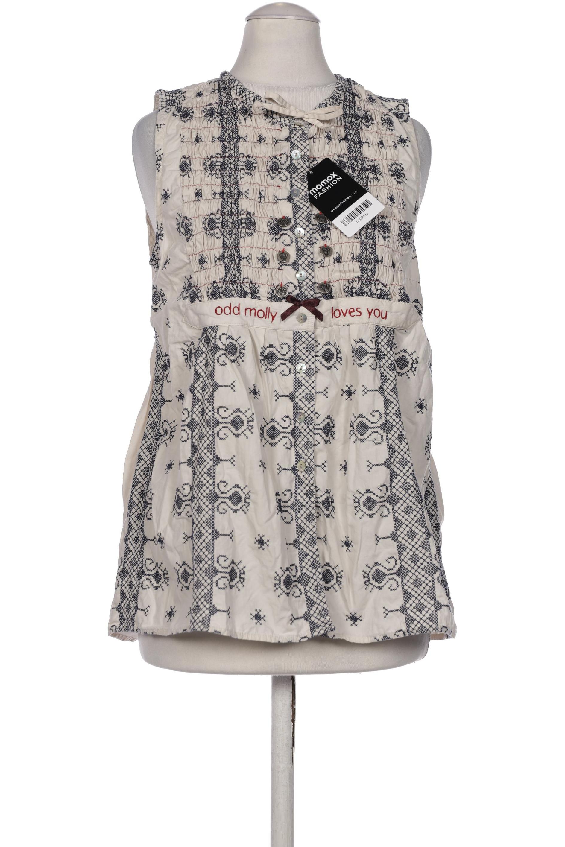 

Odd Molly Damen Bluse, cremeweiß, Gr. 38